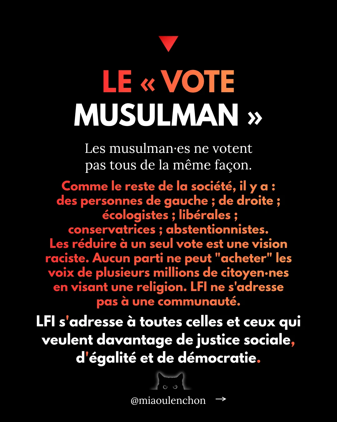« Avec LFI, la France deviendra musulmane » : vraiment ? — diapositive 15