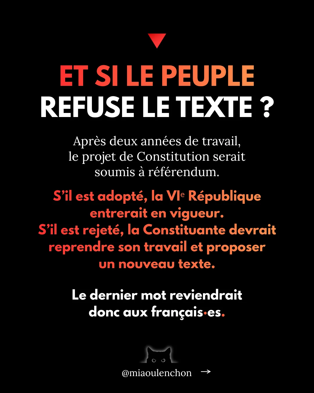 C’est quoi la VIe République ? — diapositive 8