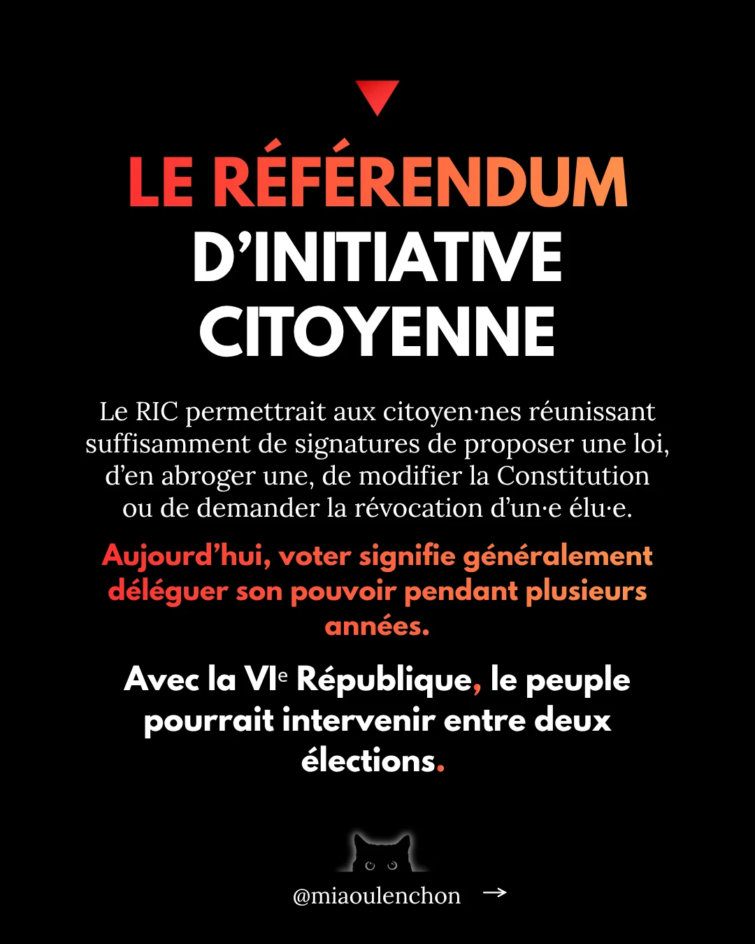 C’est quoi la VIe République ? — diapositive 10