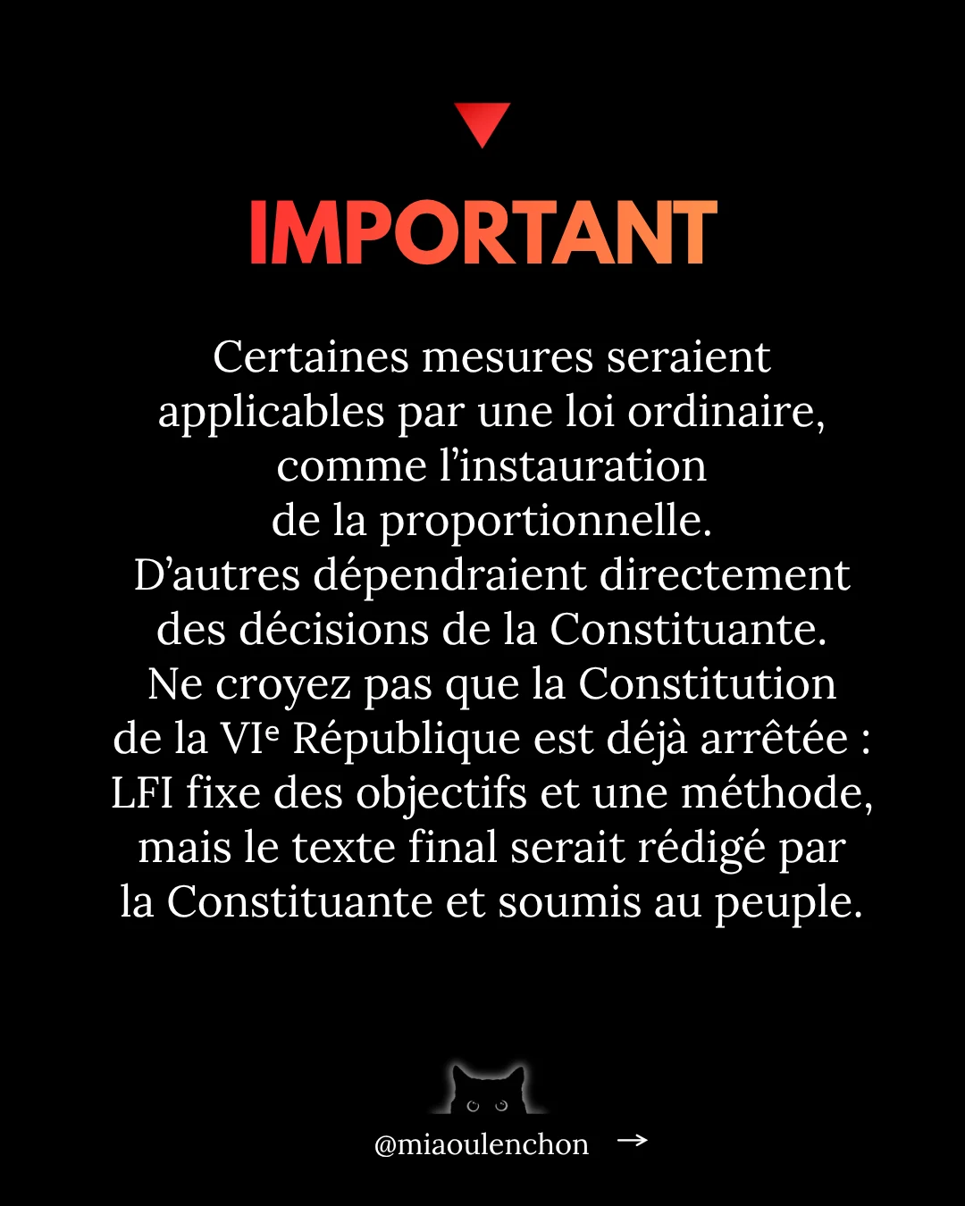 C’est quoi la VIe République ? — diapositive 17