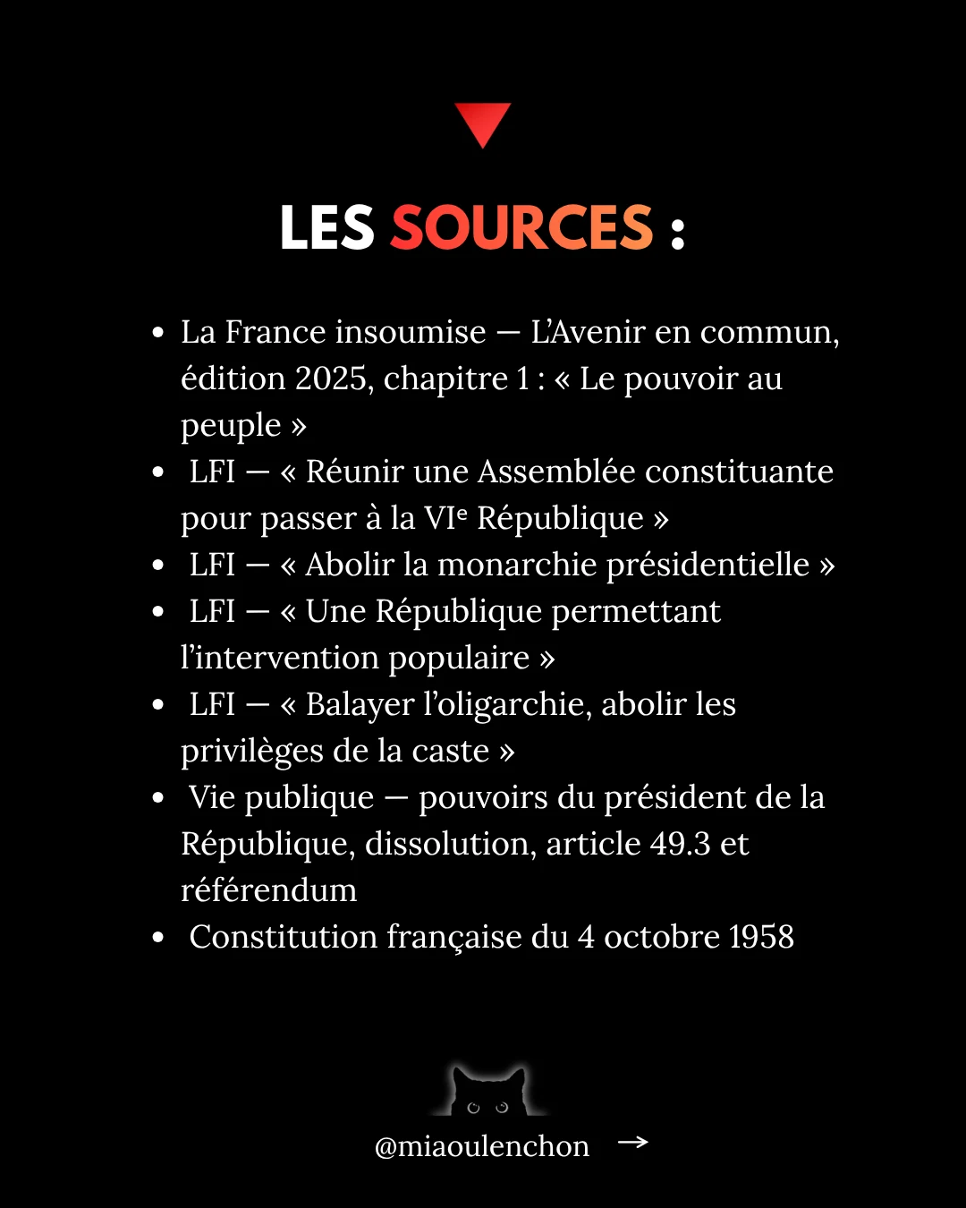 C’est quoi la VIe République ? — diapositive 18