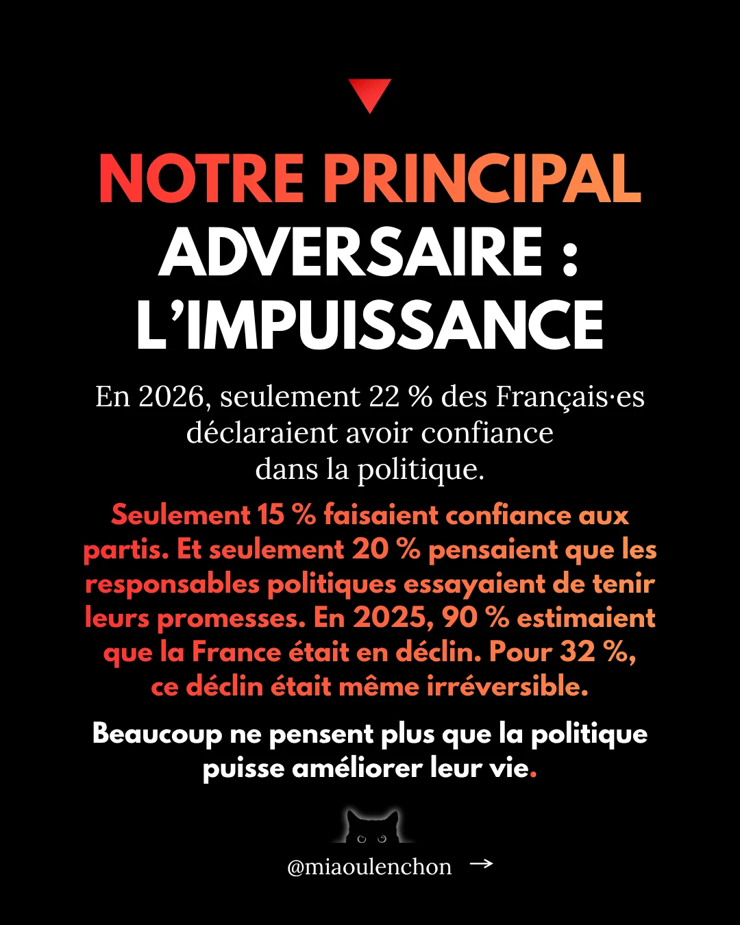 La joie : la tonalité centrale pour gagner en 2027 — diapositive 3