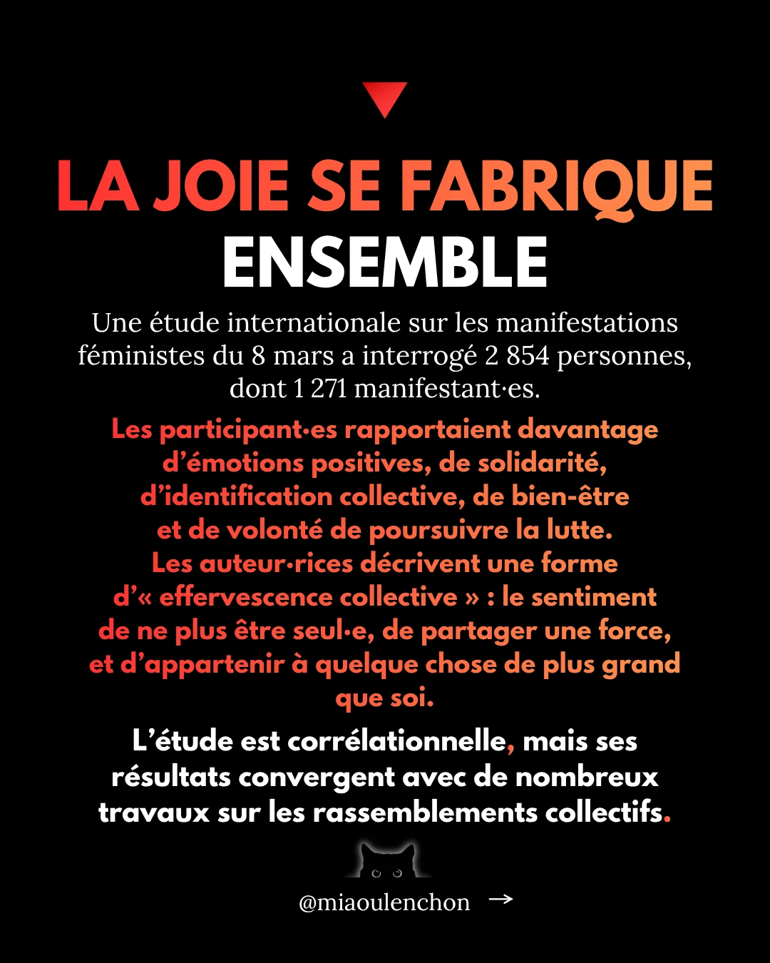 La joie : la tonalité centrale pour gagner en 2027 — diapositive 9