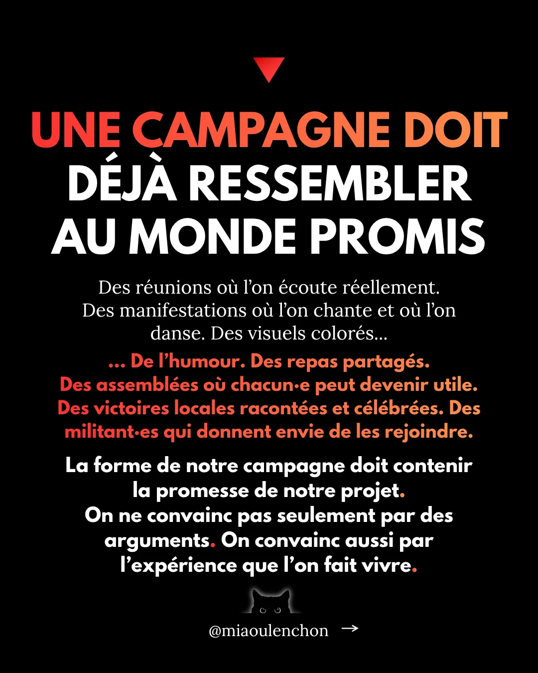La joie : la tonalité centrale pour gagner en 2027 — diapositive 13