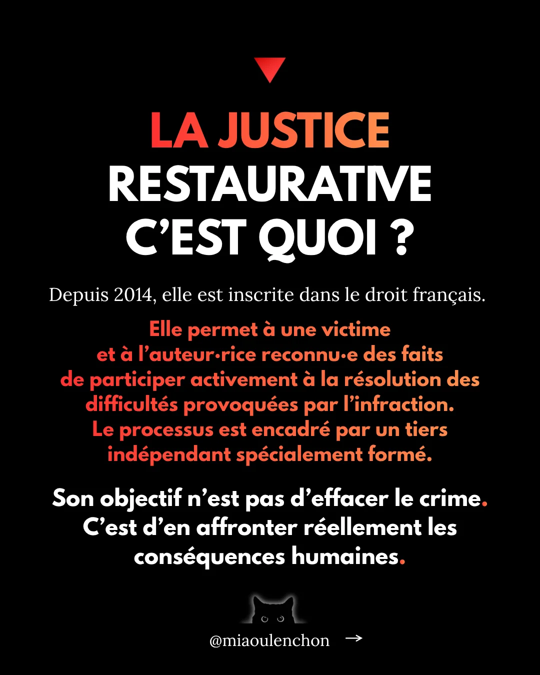 Après le crime, reprendre sa vie — diapositive 4
