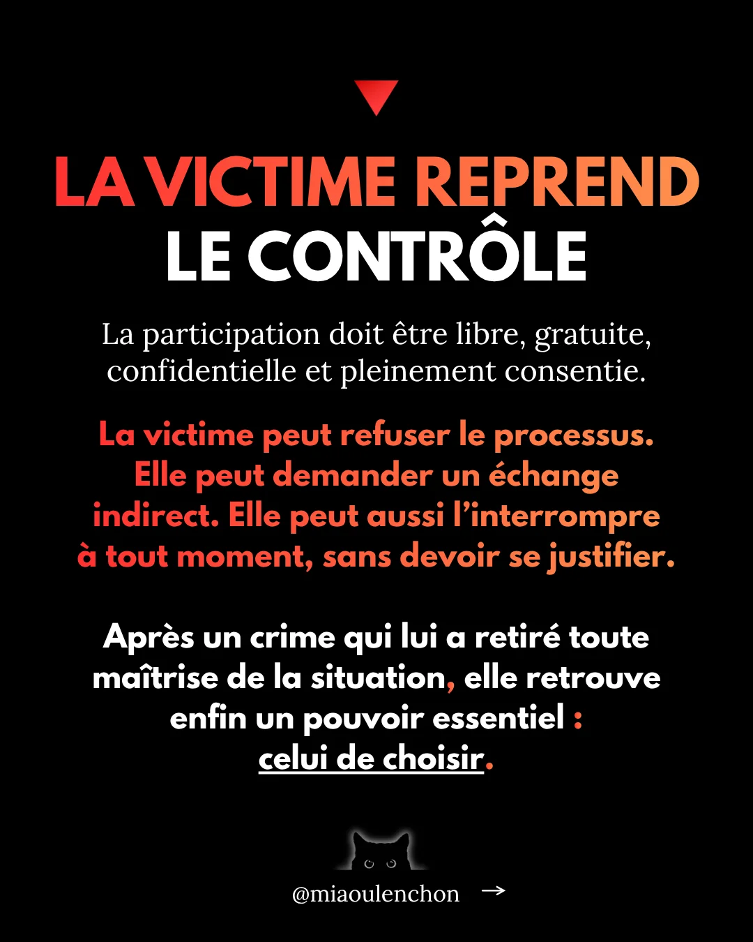 Après le crime, reprendre sa vie — diapositive 7