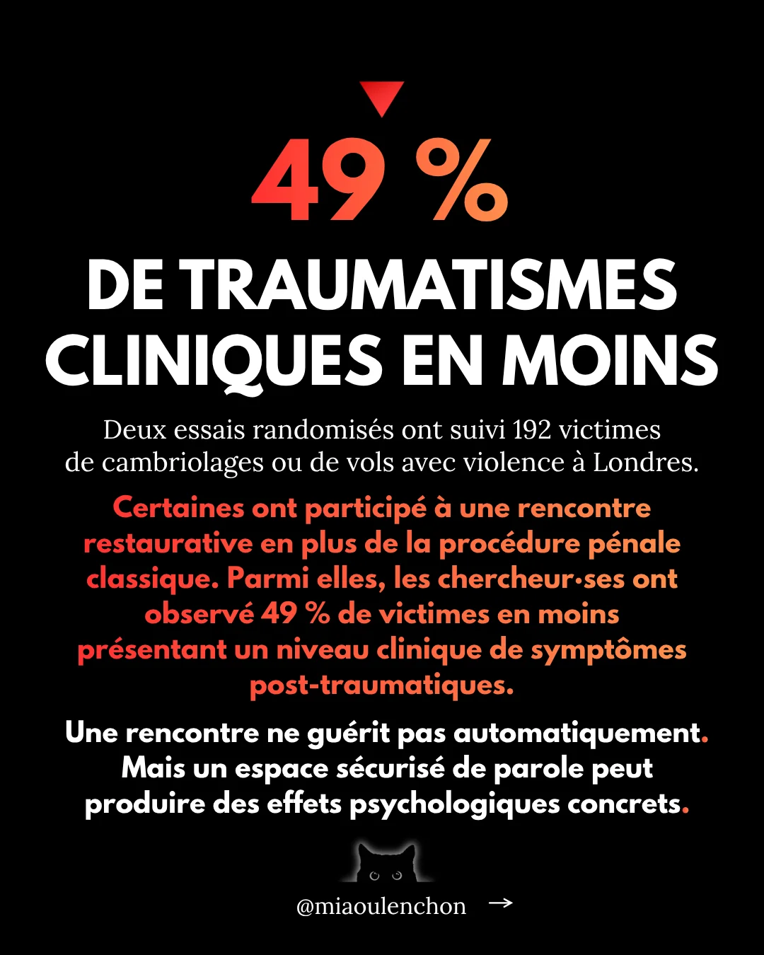 Après le crime, reprendre sa vie — diapositive 12