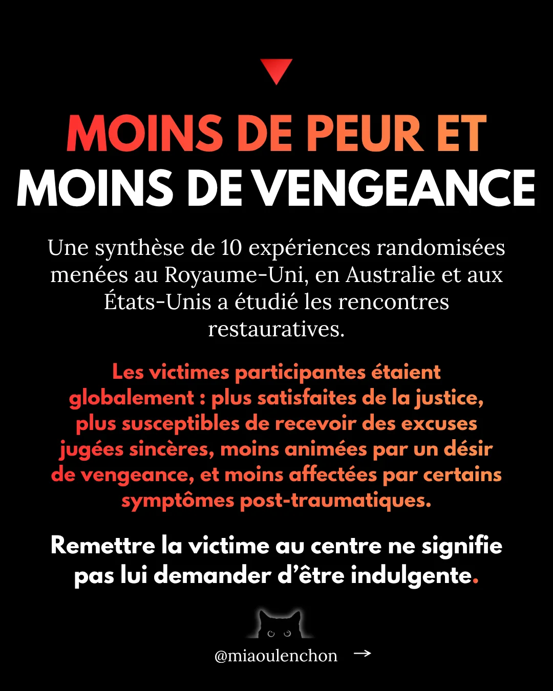 Après le crime, reprendre sa vie — diapositive 13