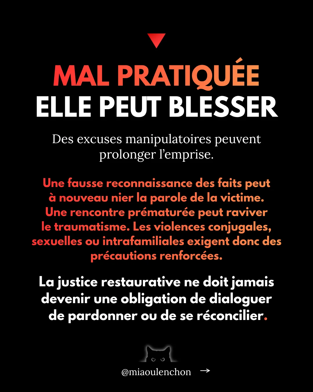Après le crime, reprendre sa vie — diapositive 15