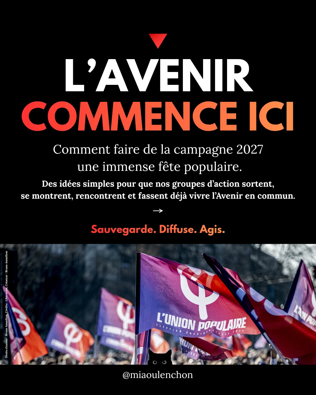 L’avenir commence ici — diapositive 1