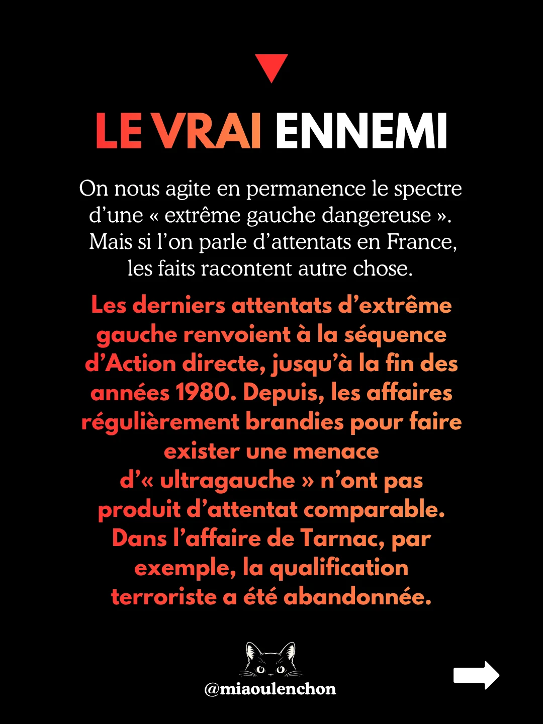 La haine prend les armes — diapositive 3