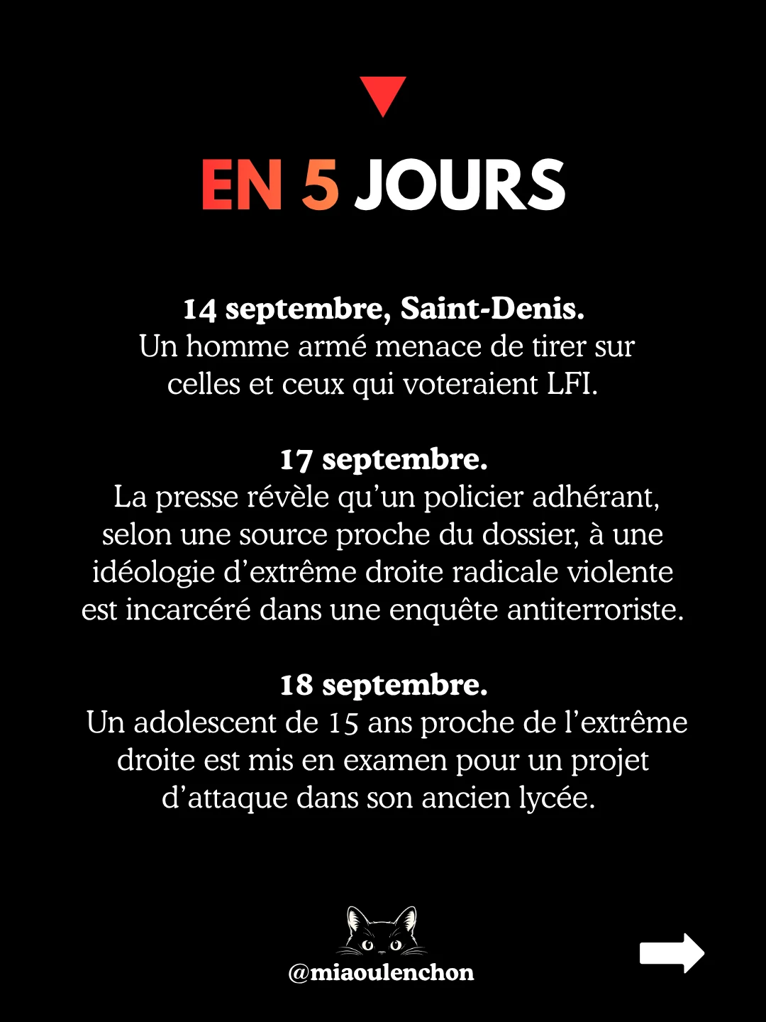 La haine prend les armes — diapositive 5