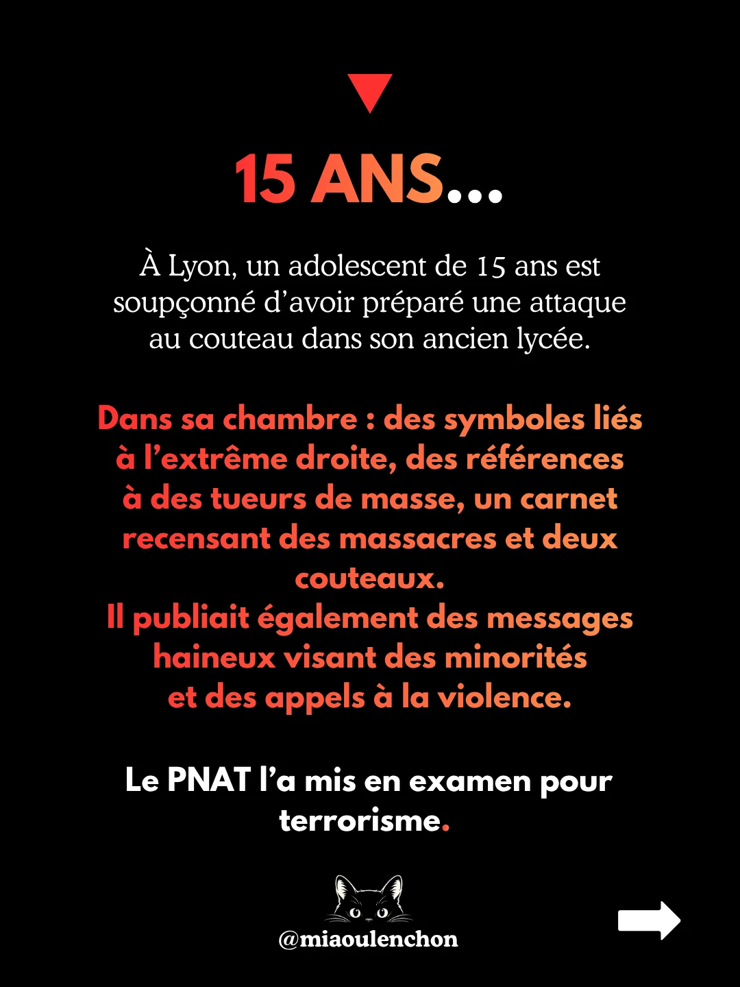 La haine prend les armes — diapositive 7