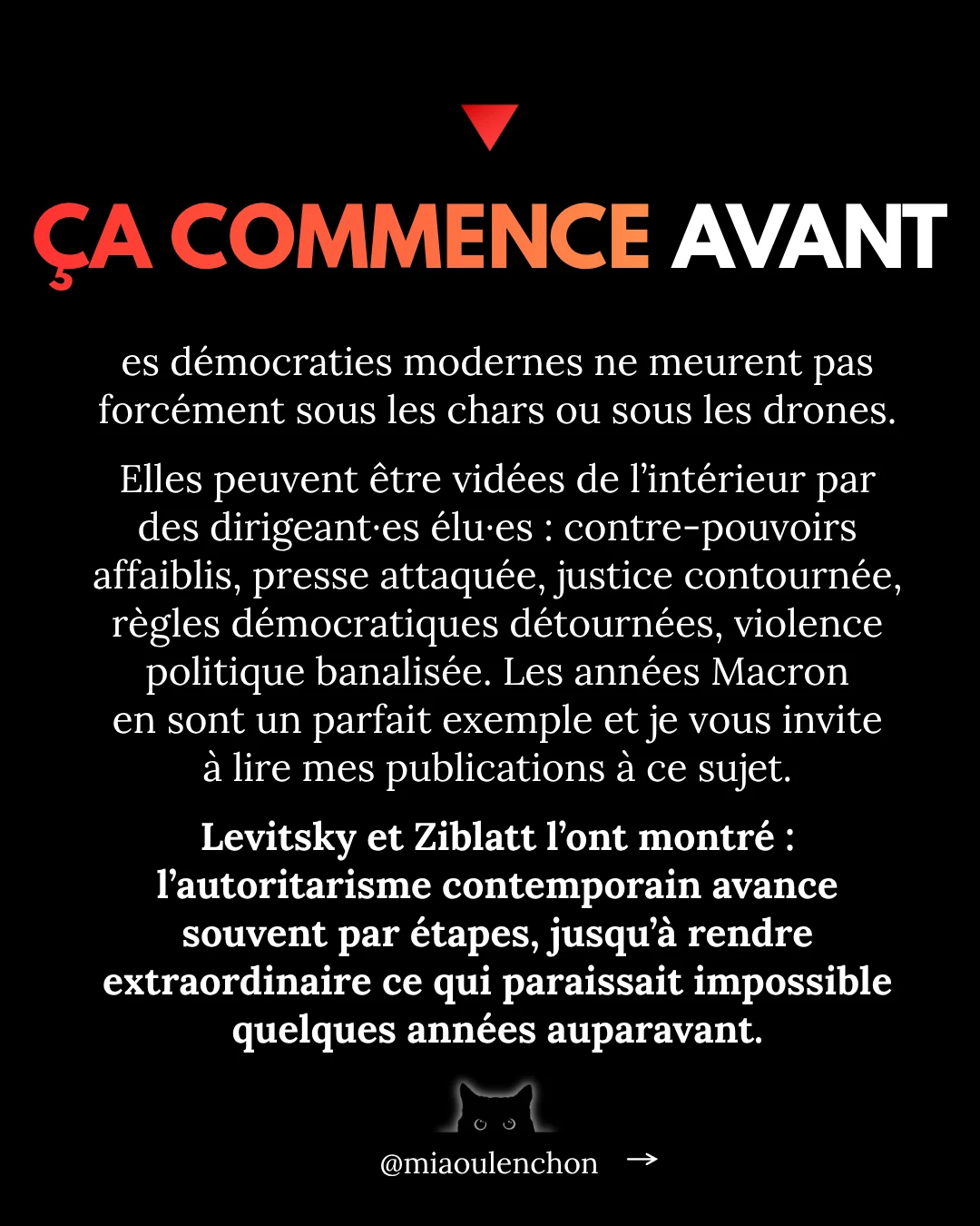 Le retour du fascisme — diapositive 2