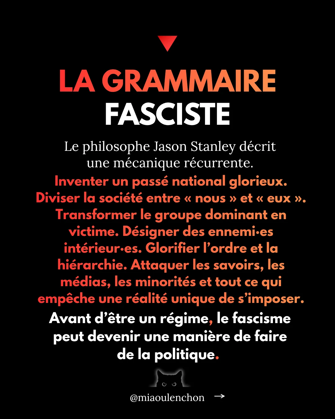 Le retour du fascisme — diapositive 15