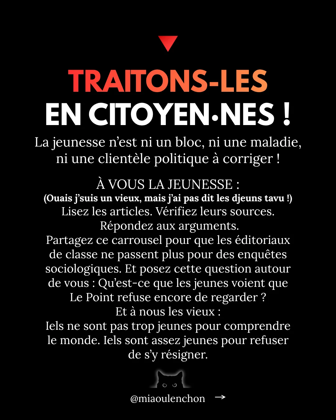 Le Point panique — diapositive 14