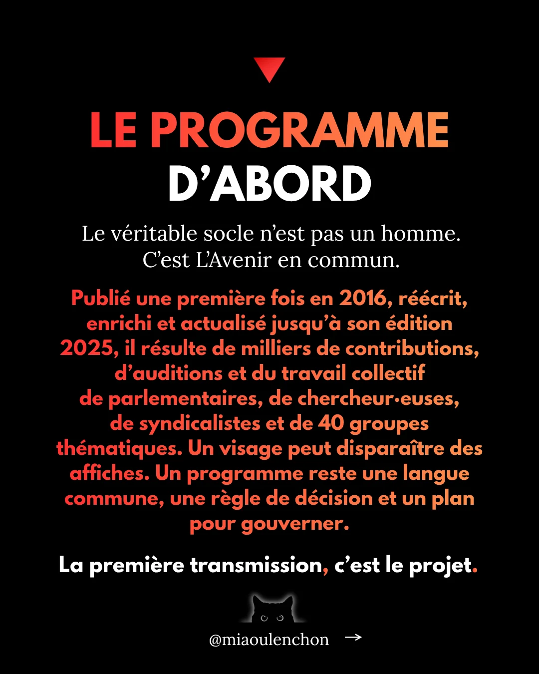 Ce qu’il nous a transmis : les leçons de Jean-Luc Mélenchon — diapositive 8