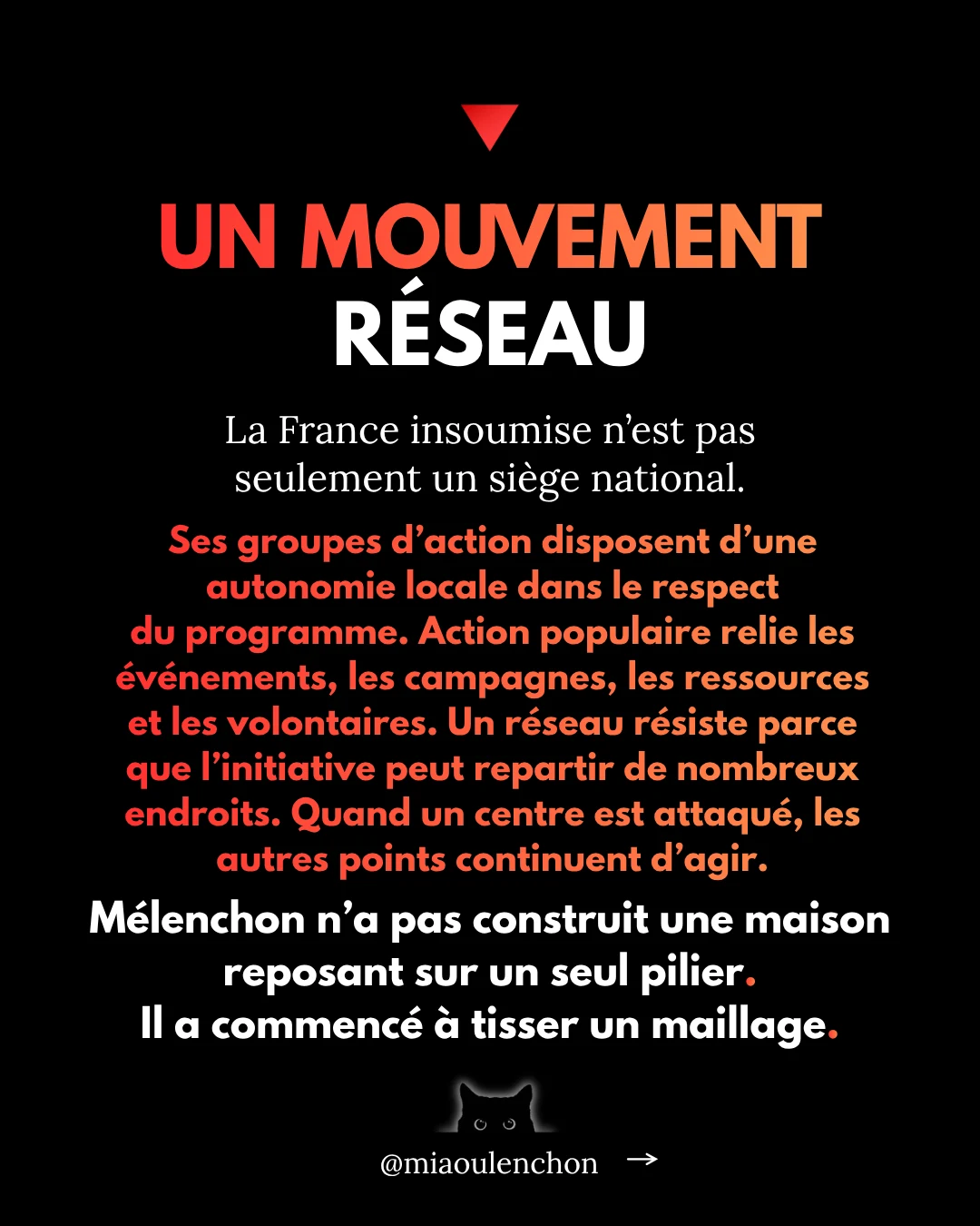 Ce qu’il nous a transmis : les leçons de Jean-Luc Mélenchon — diapositive 11