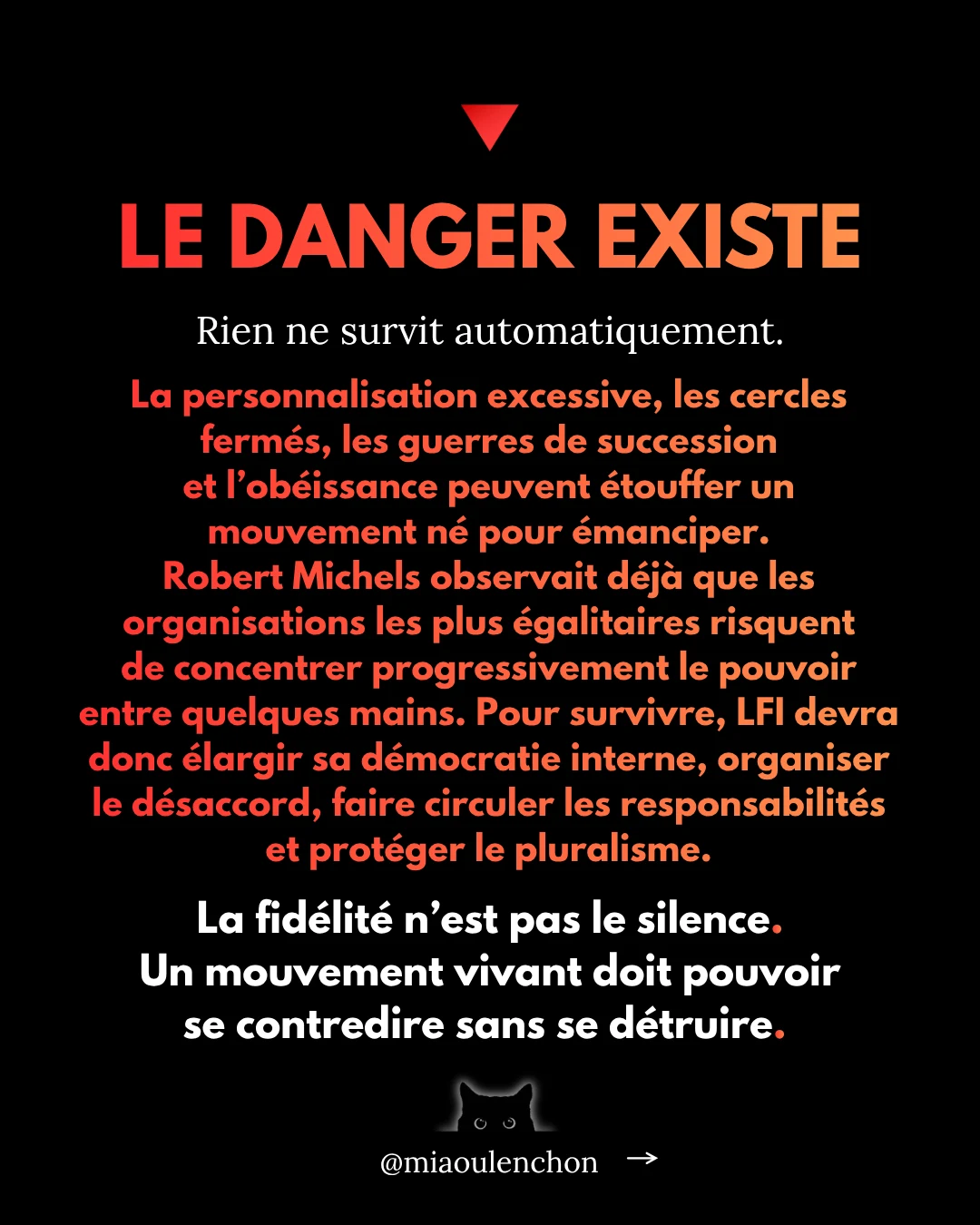 Ce qu’il nous a transmis : les leçons de Jean-Luc Mélenchon — diapositive 16