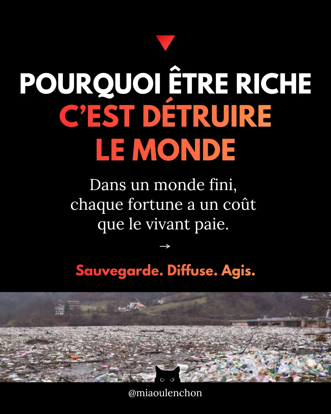 Pourquoi être riche, c’est détruire le monde — diapositive 1