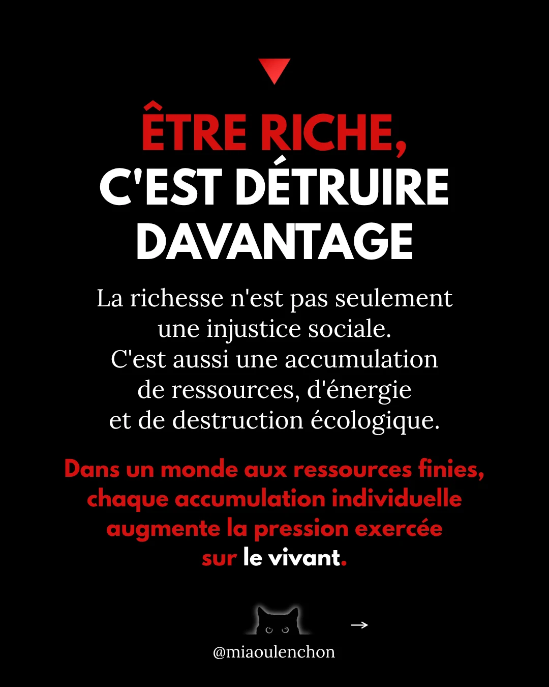Pourquoi être riche, c’est détruire le monde — diapositive 2