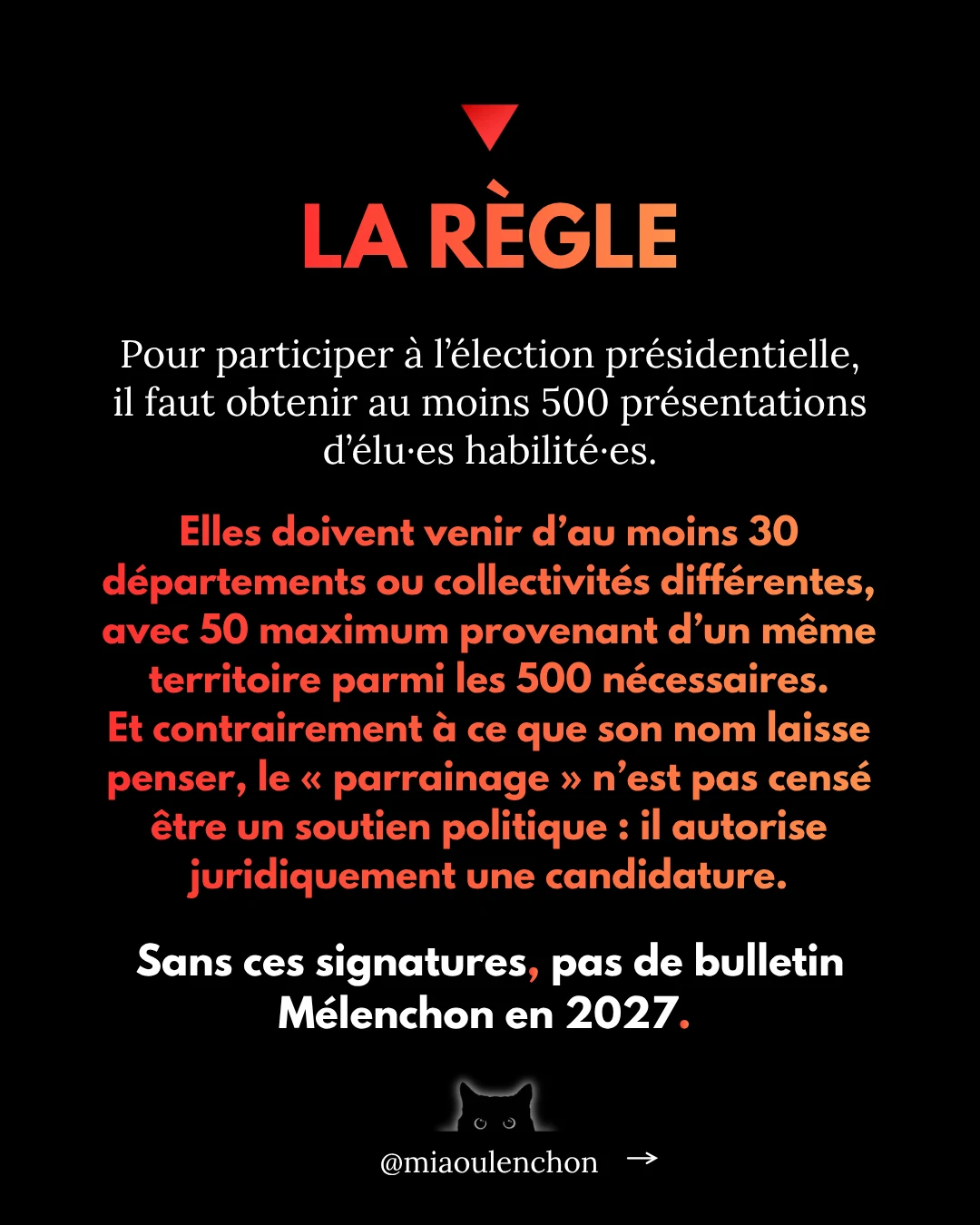 500 parrainages : le premier obstacle de 2027 — diapositive 2
