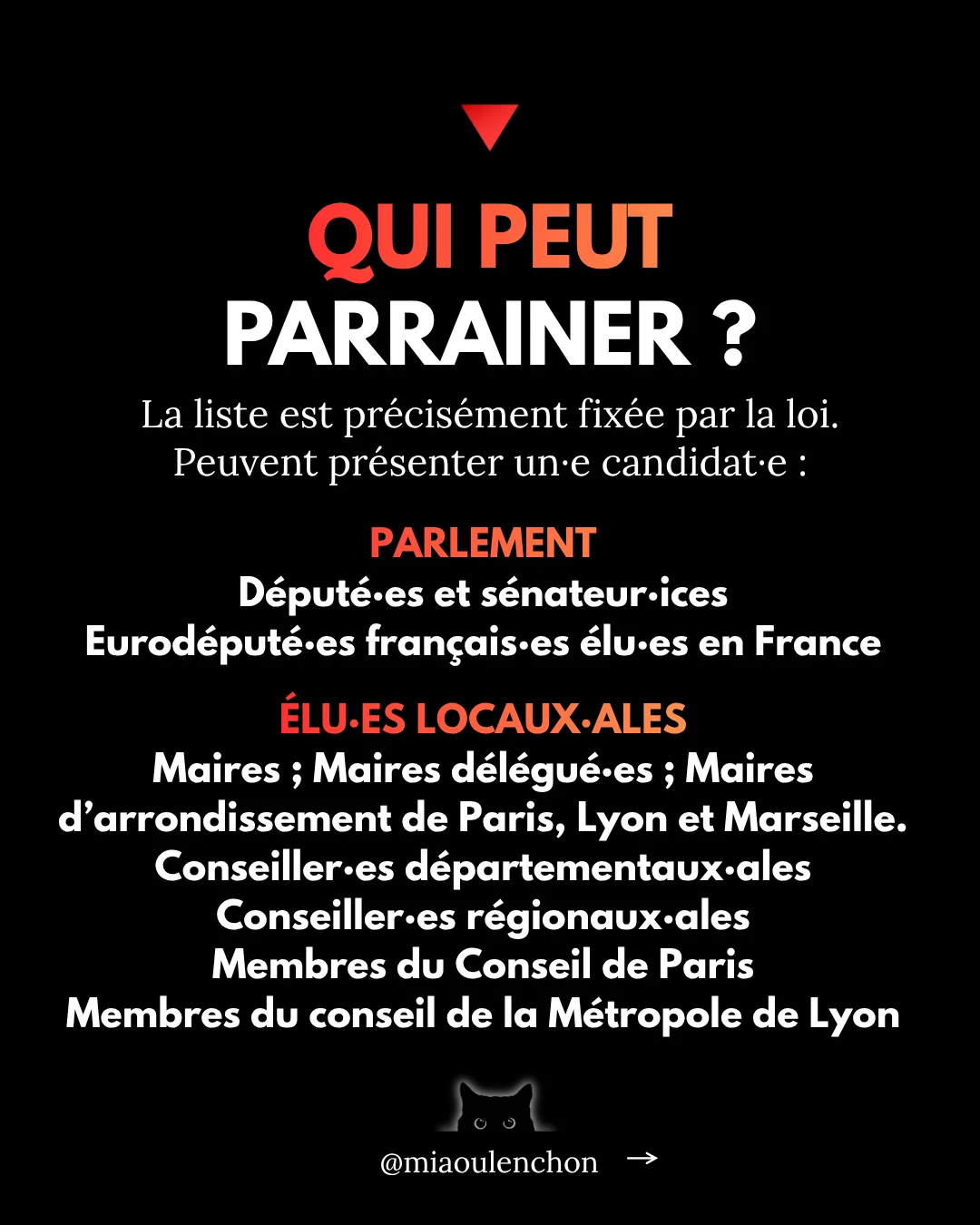 500 parrainages : le premier obstacle de 2027 — diapositive 3