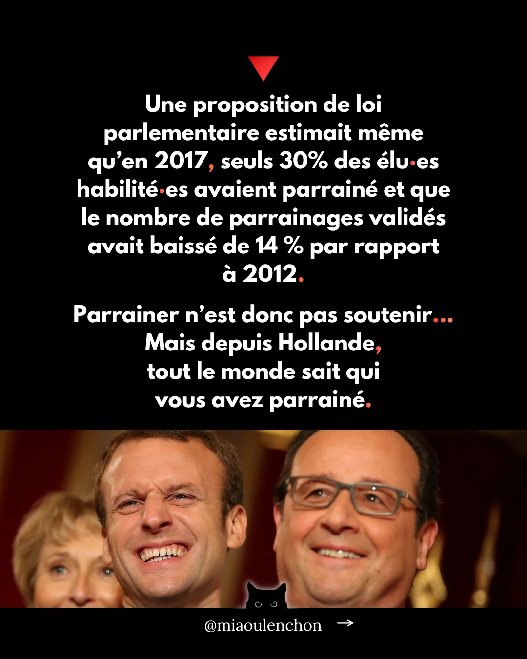 500 parrainages : le premier obstacle de 2027 — diapositive 8