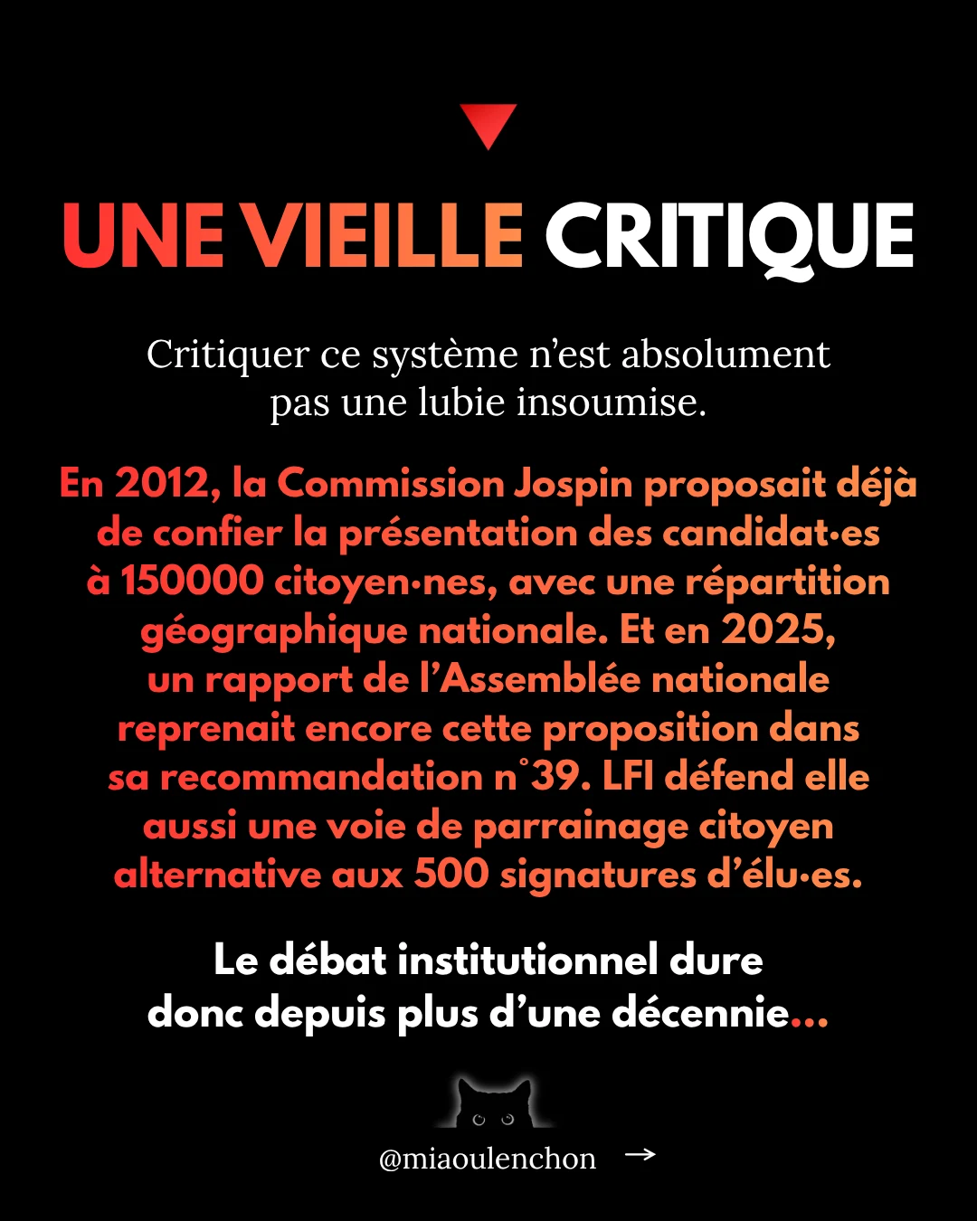 500 parrainages : le premier obstacle de 2027 — diapositive 13