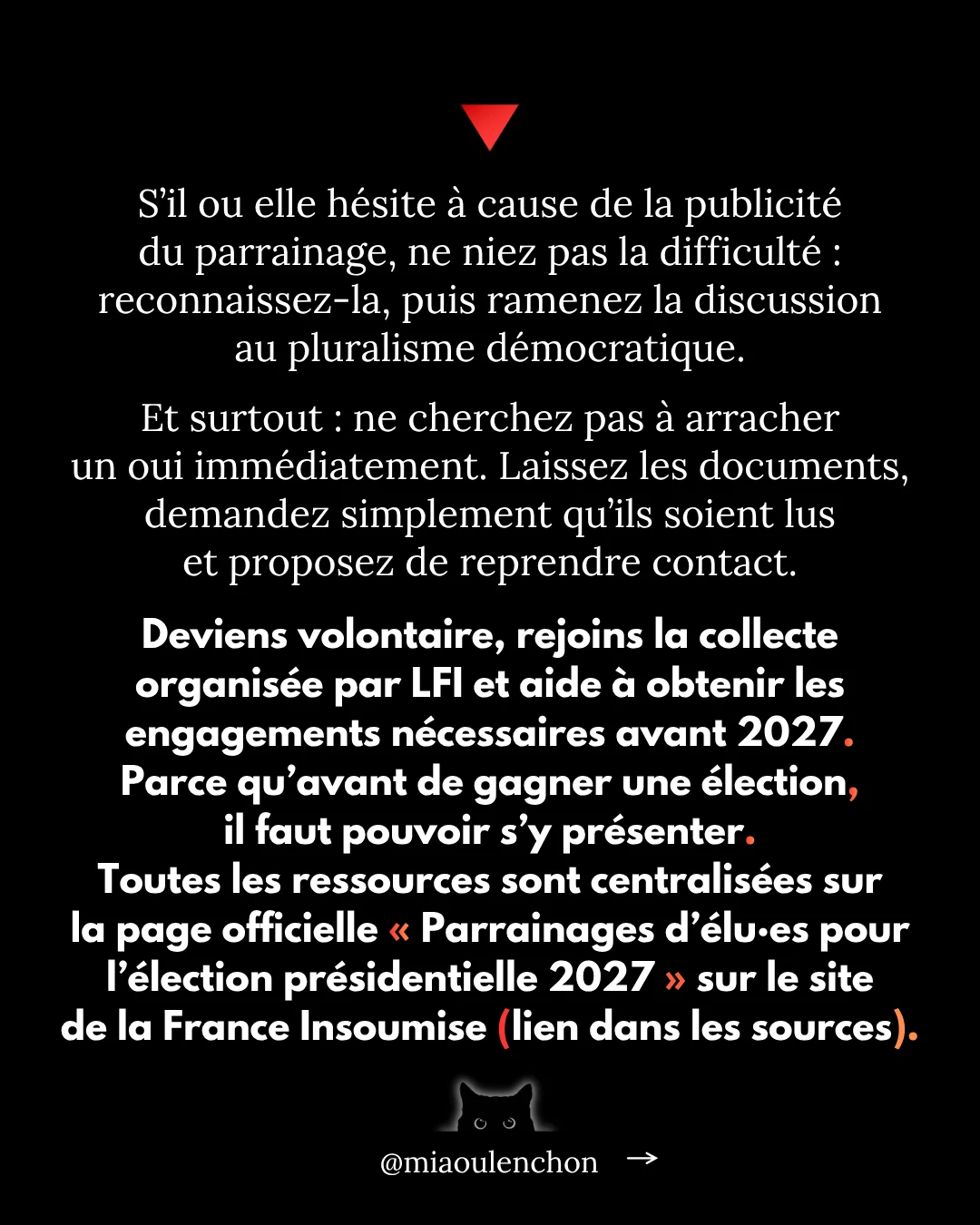 500 parrainages : le premier obstacle de 2027 — diapositive 18