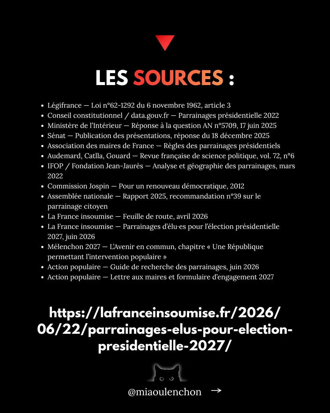 500 parrainages : le premier obstacle de 2027 — diapositive 19