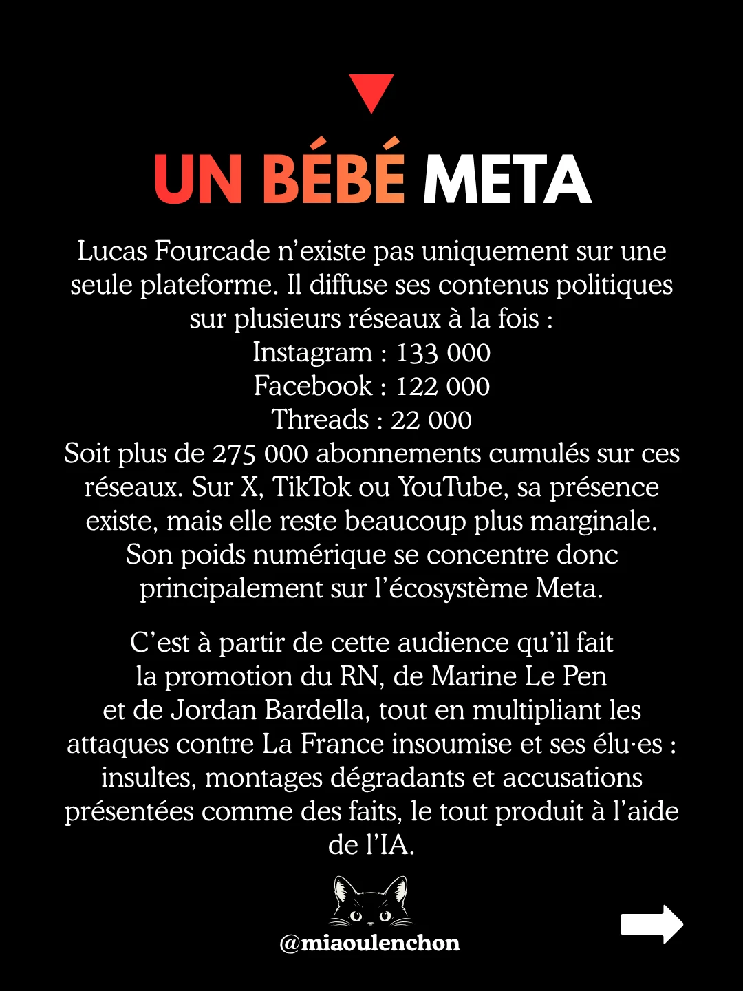 Lucas Fourcade : arnaque, IA et extrême droite — diapositive 2