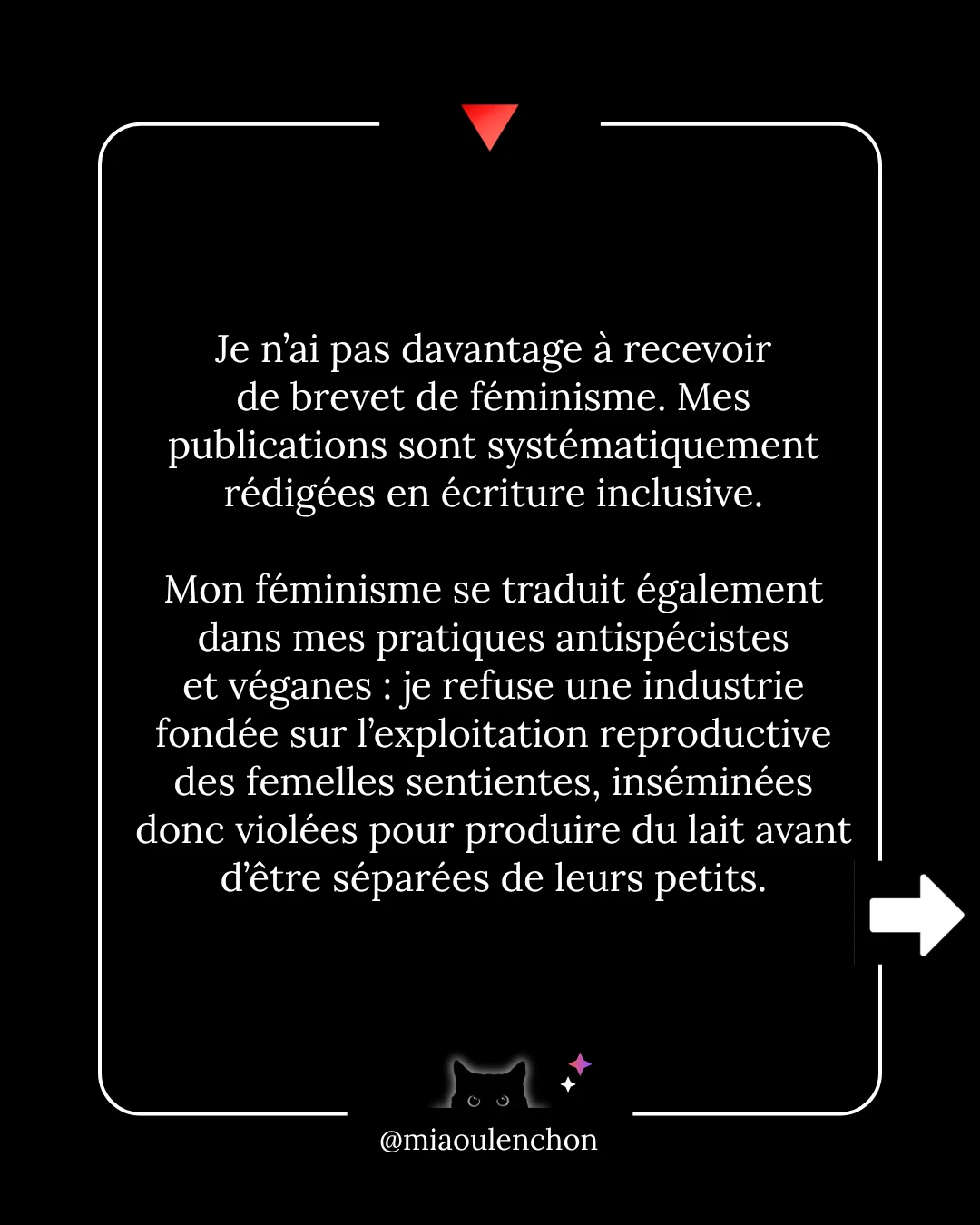 Non, je ne présenterai pas d’excuses — diapositive 4