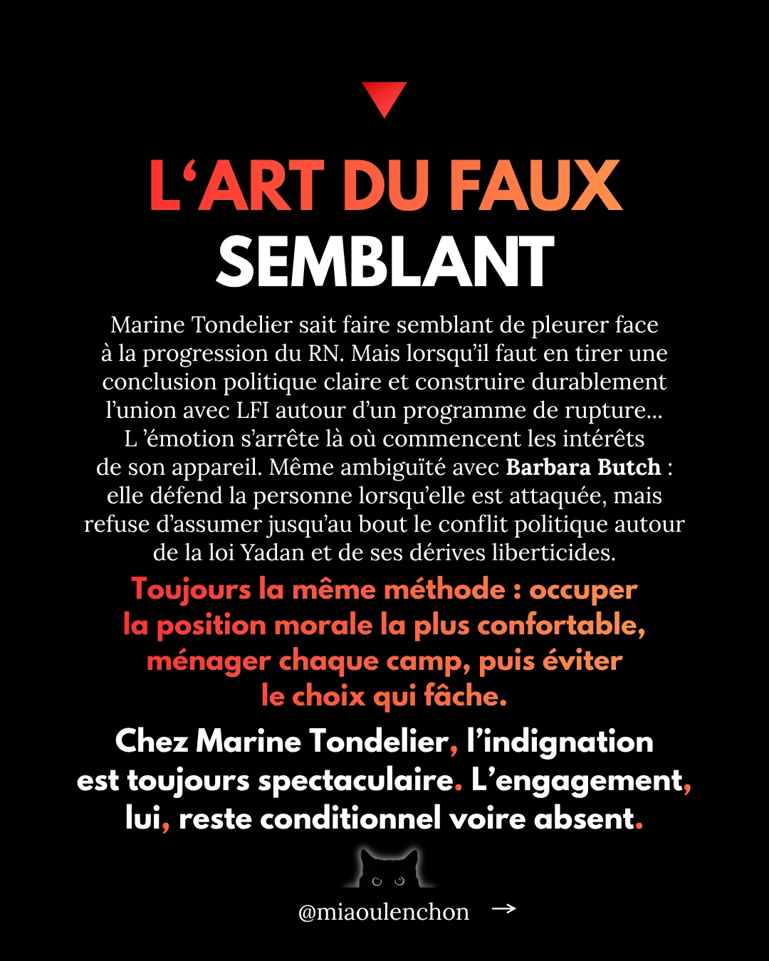Marine Tondelier : la veste et le vide — diapositive 10