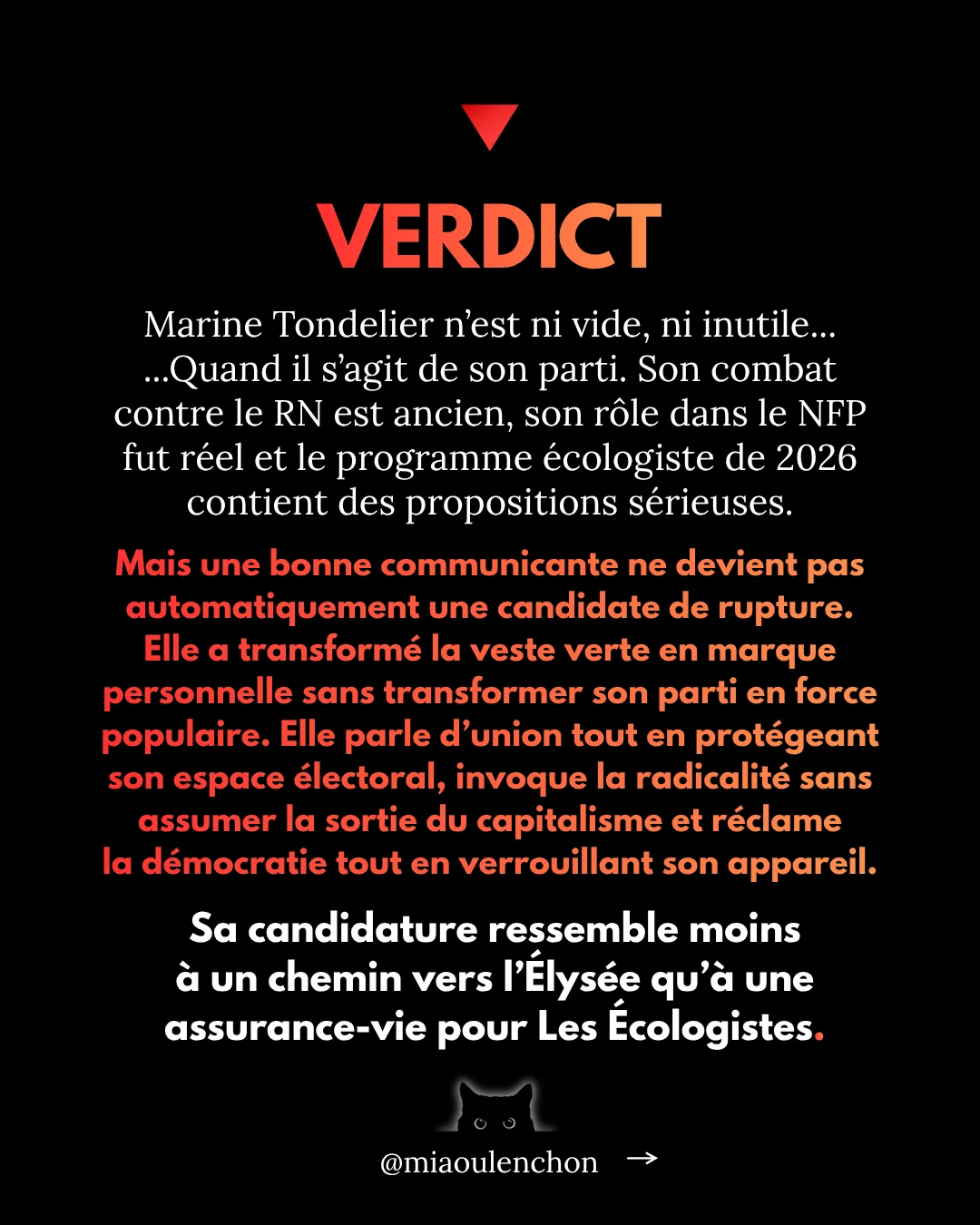 Marine Tondelier : la veste et le vide — diapositive 18