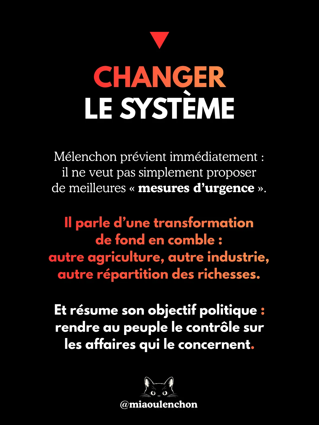 Mélenchon dévoile son plan — diapositive 2