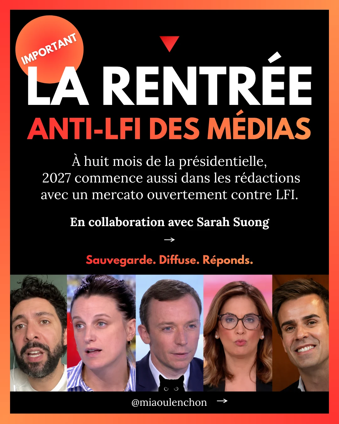 La rentrée anti-LFI des médias — diapositive 1