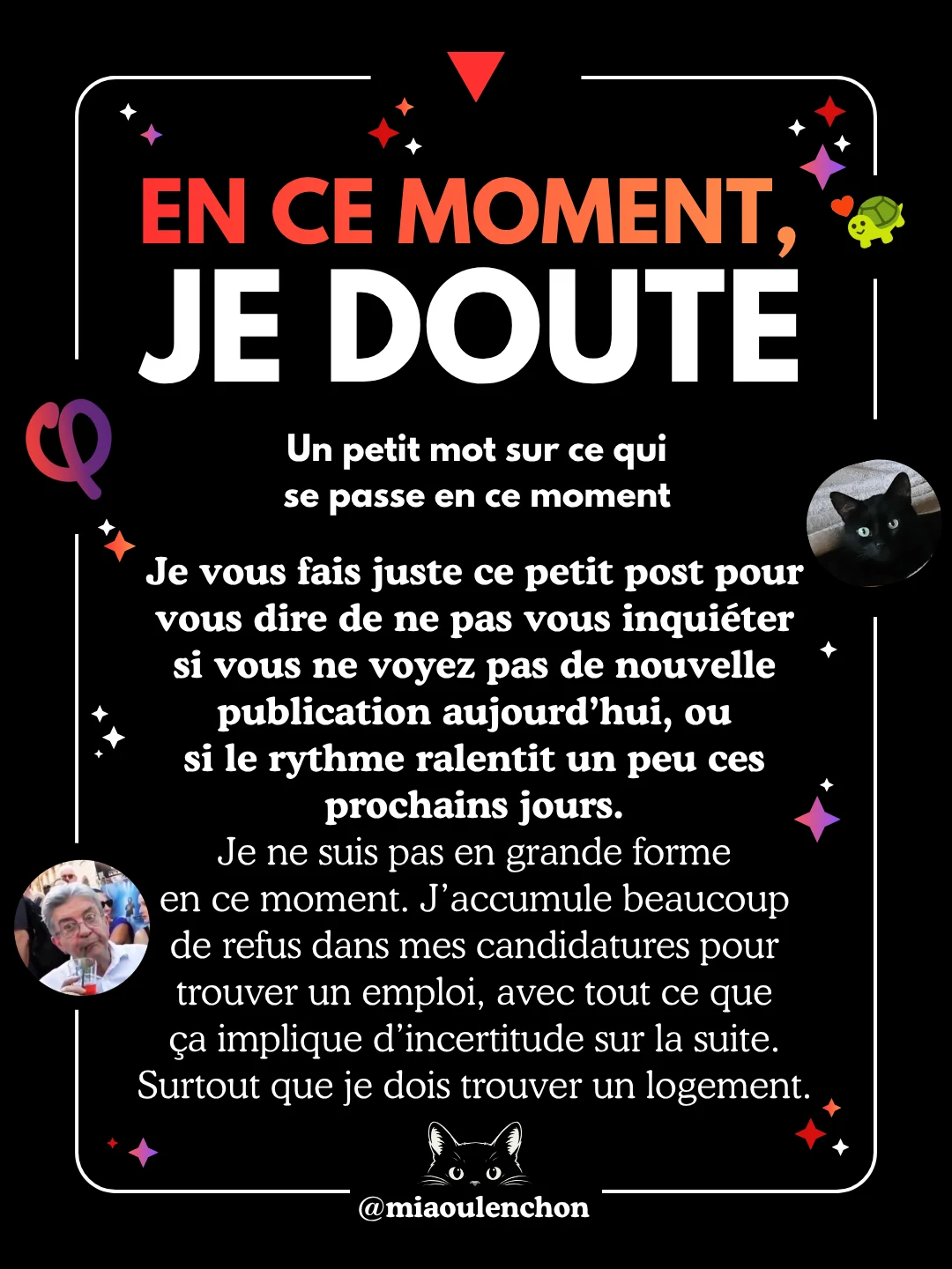 En ce moment, je doute — diapositive 1