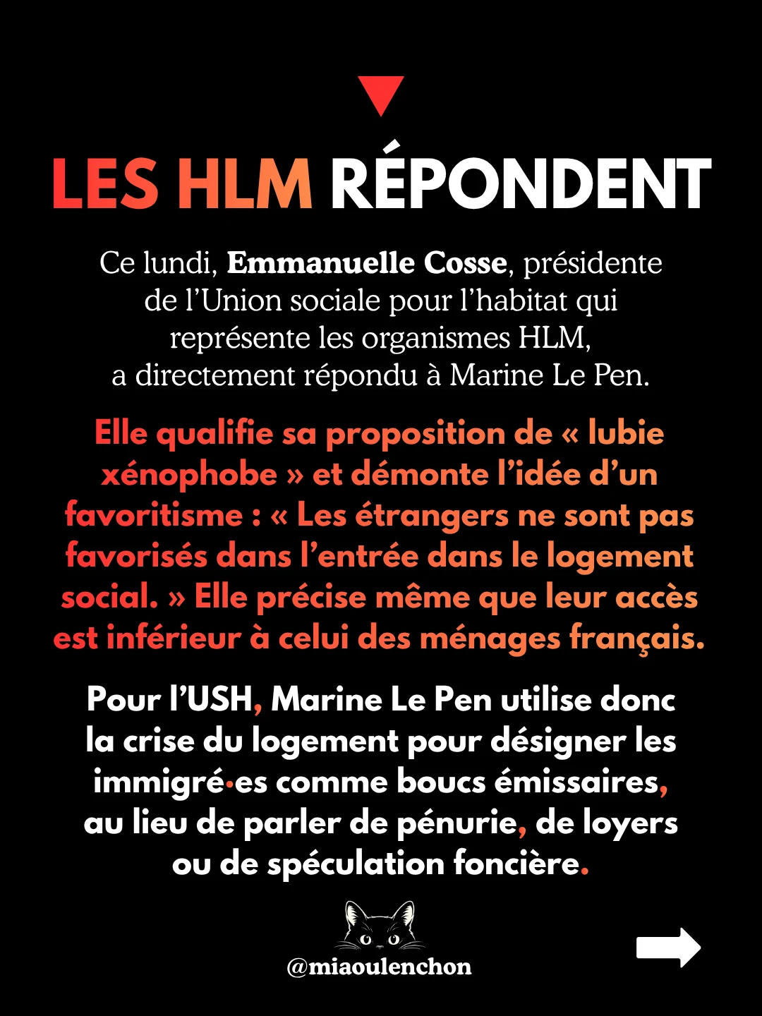 Logements sociaux : le mensonge de Marine Le Pen — diapositive 13