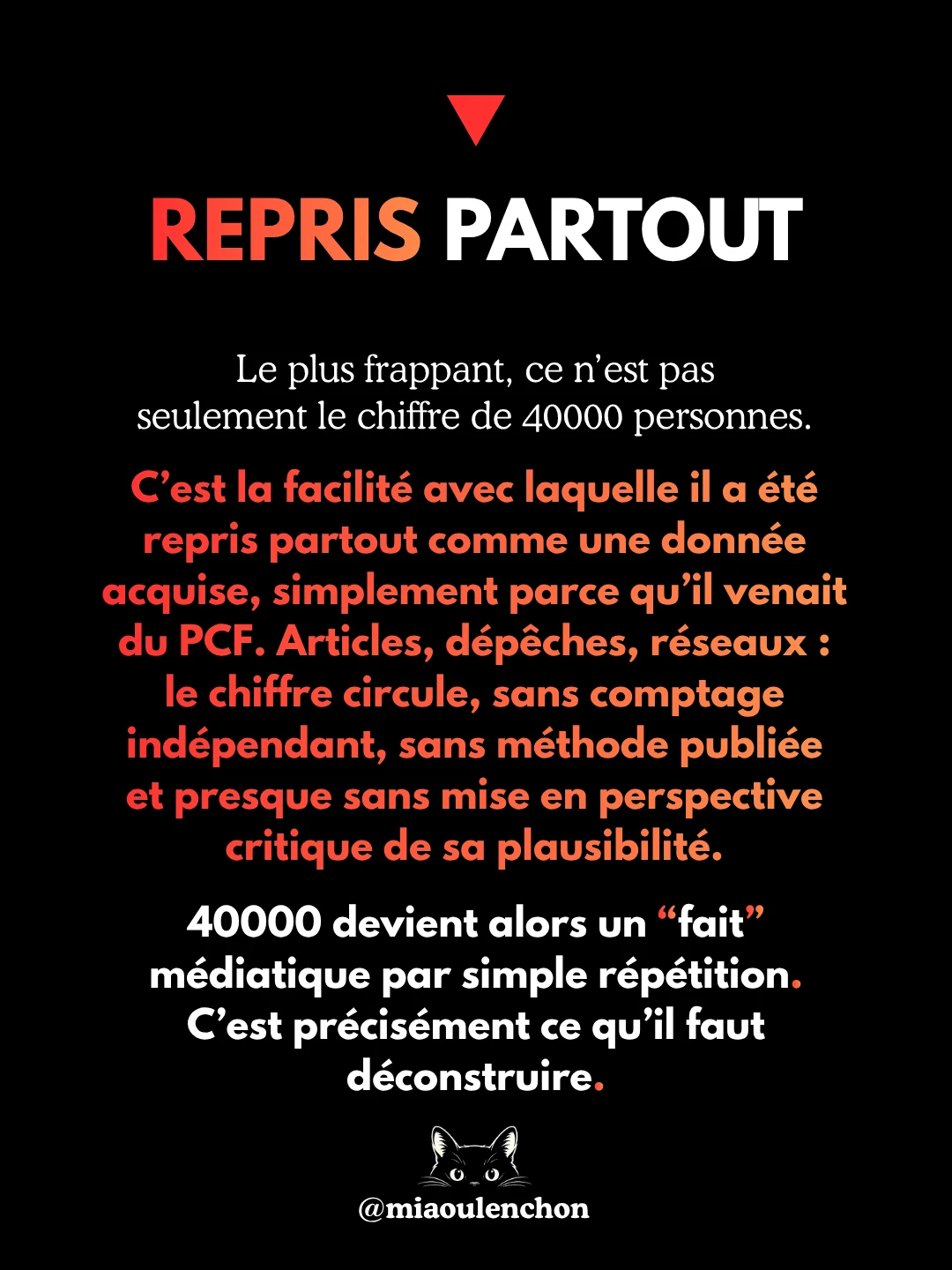 Le mytho de Fabien Roussel : 40 000 personnes — diapositive 3