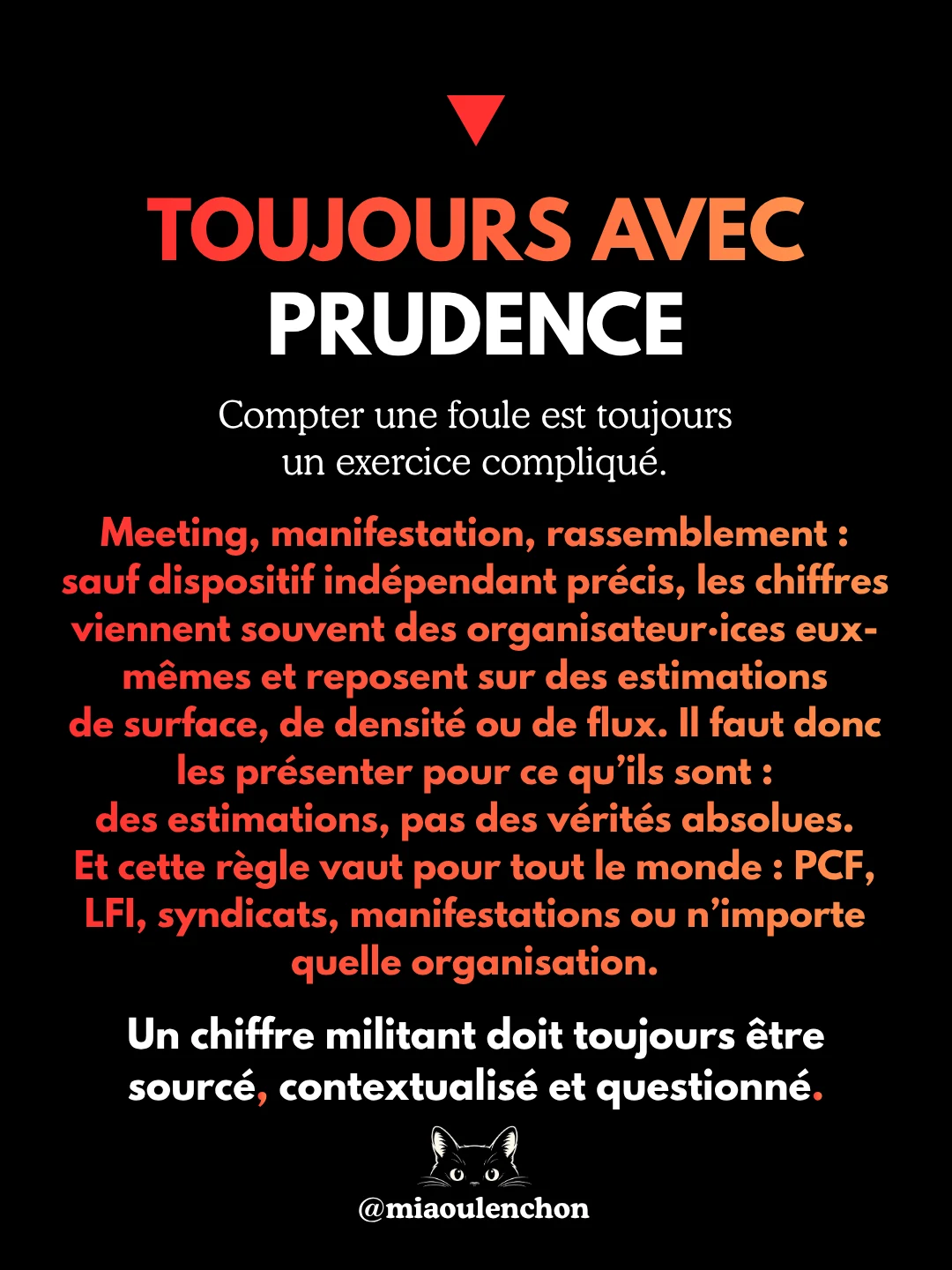 Le mytho de Fabien Roussel : 40 000 personnes — diapositive 4