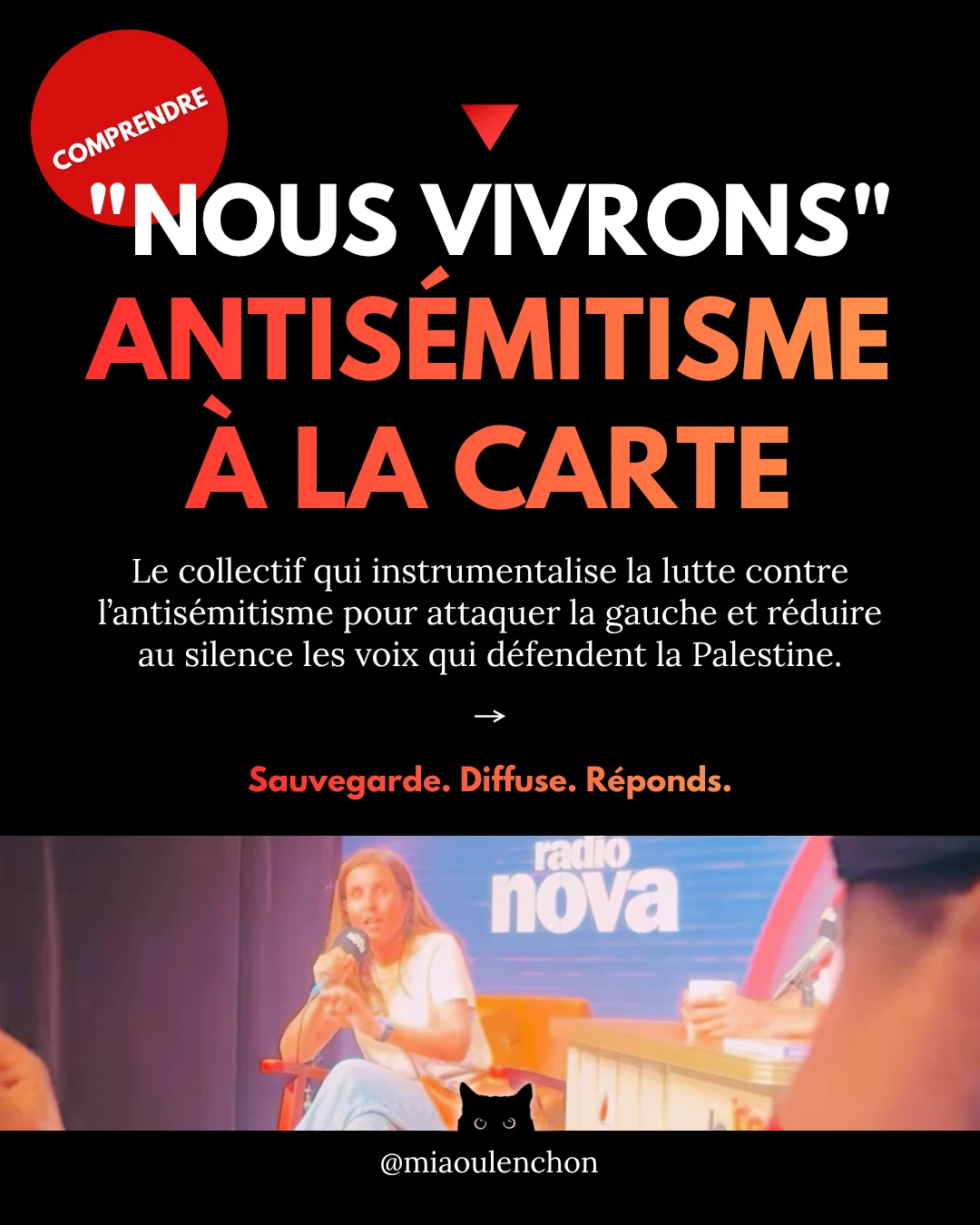 « Nous vivrons » : antisémitisme à la carte — diapositive 1