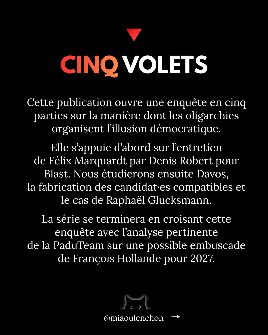 La pseudo-démocratie — Oligarchie 1/5 — diapositive 2