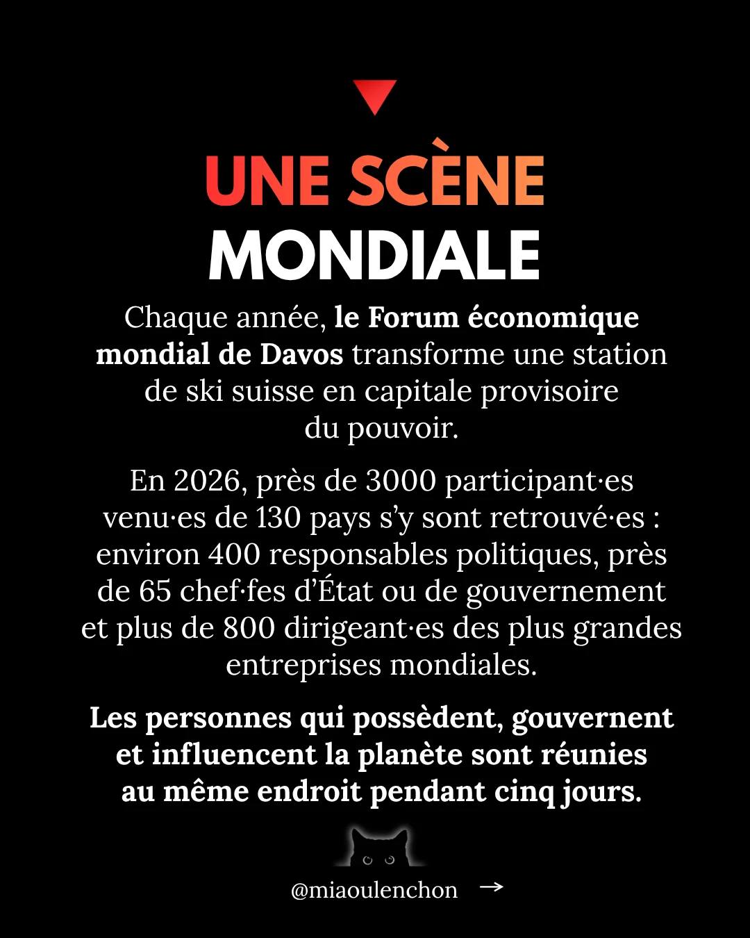 Davos : le pouvoir sans mandat — Oligarchie 2/5 — diapositive 2