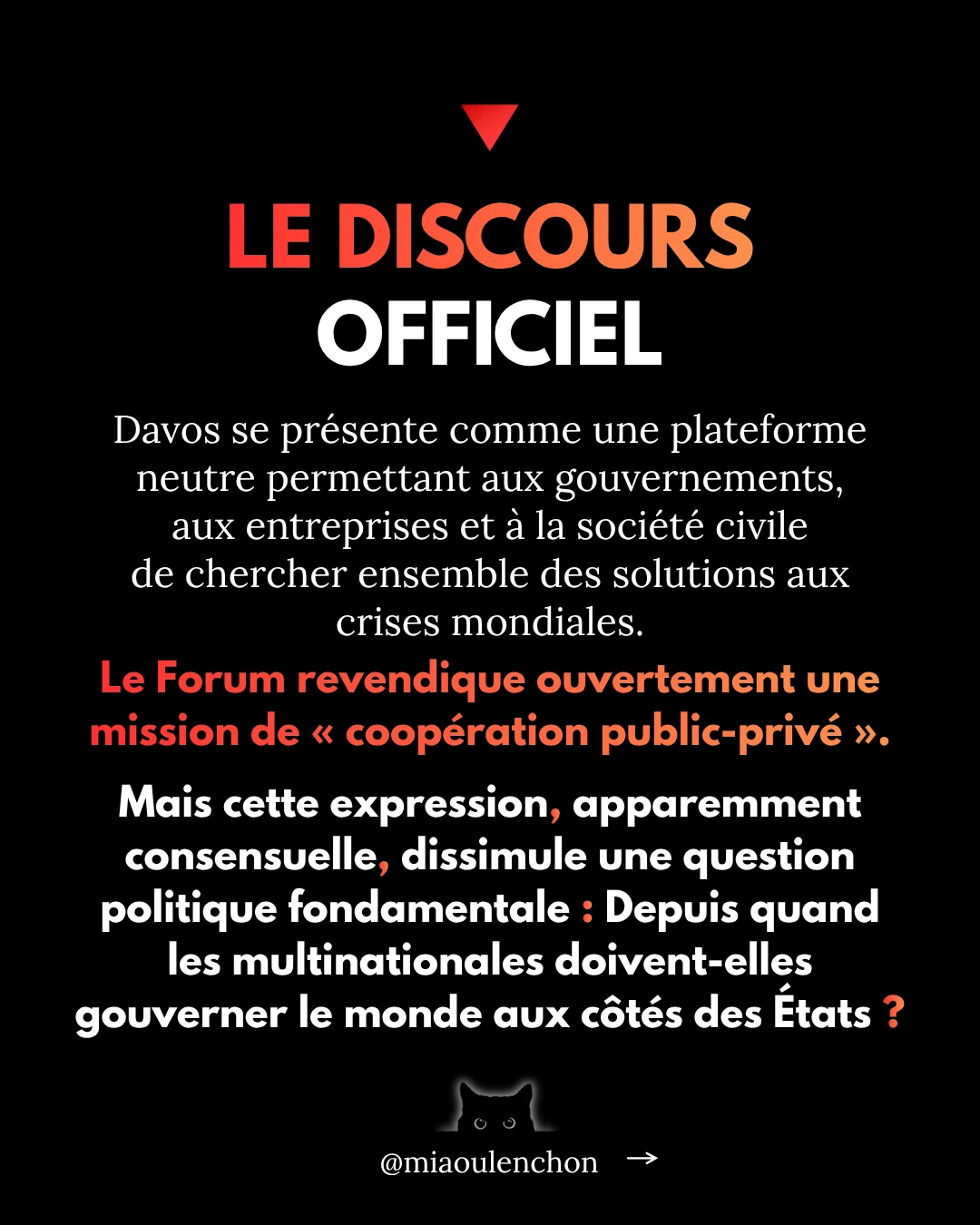 Davos : le pouvoir sans mandat — Oligarchie 2/5 — diapositive 3