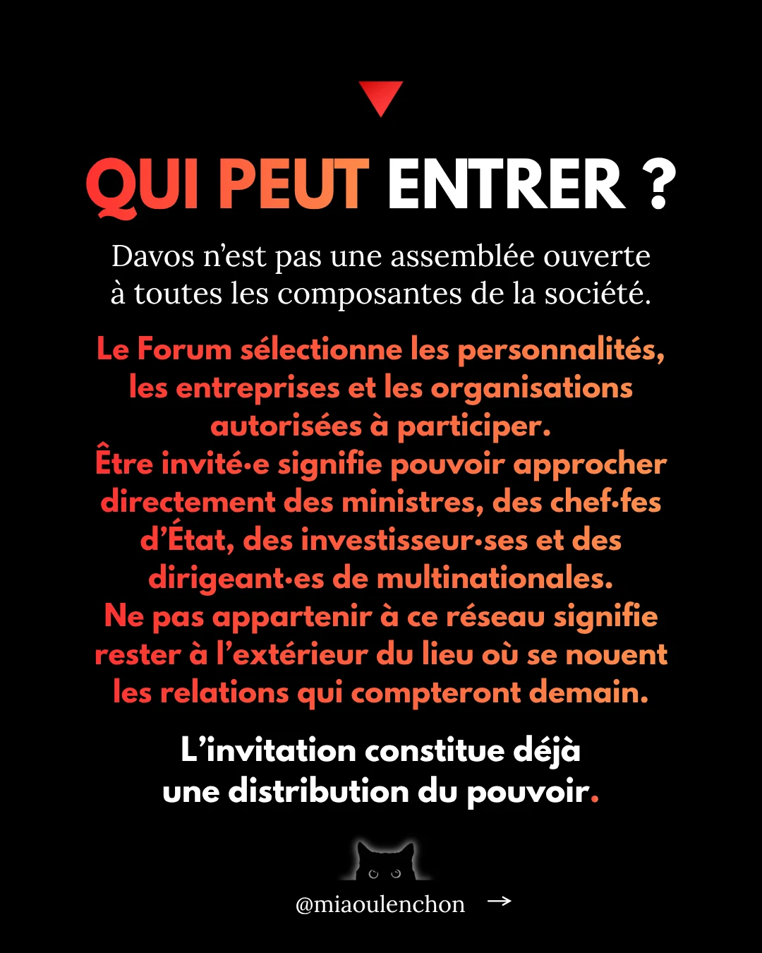 Davos : le pouvoir sans mandat — Oligarchie 2/5 — diapositive 5
