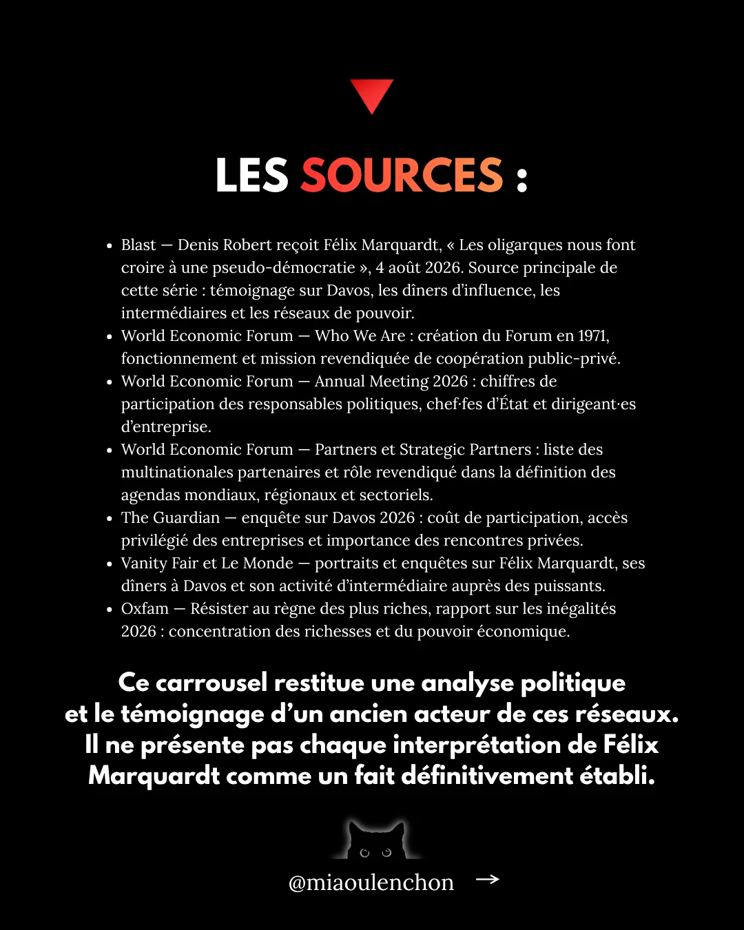 Davos : le pouvoir sans mandat — Oligarchie 2/5 — diapositive 19