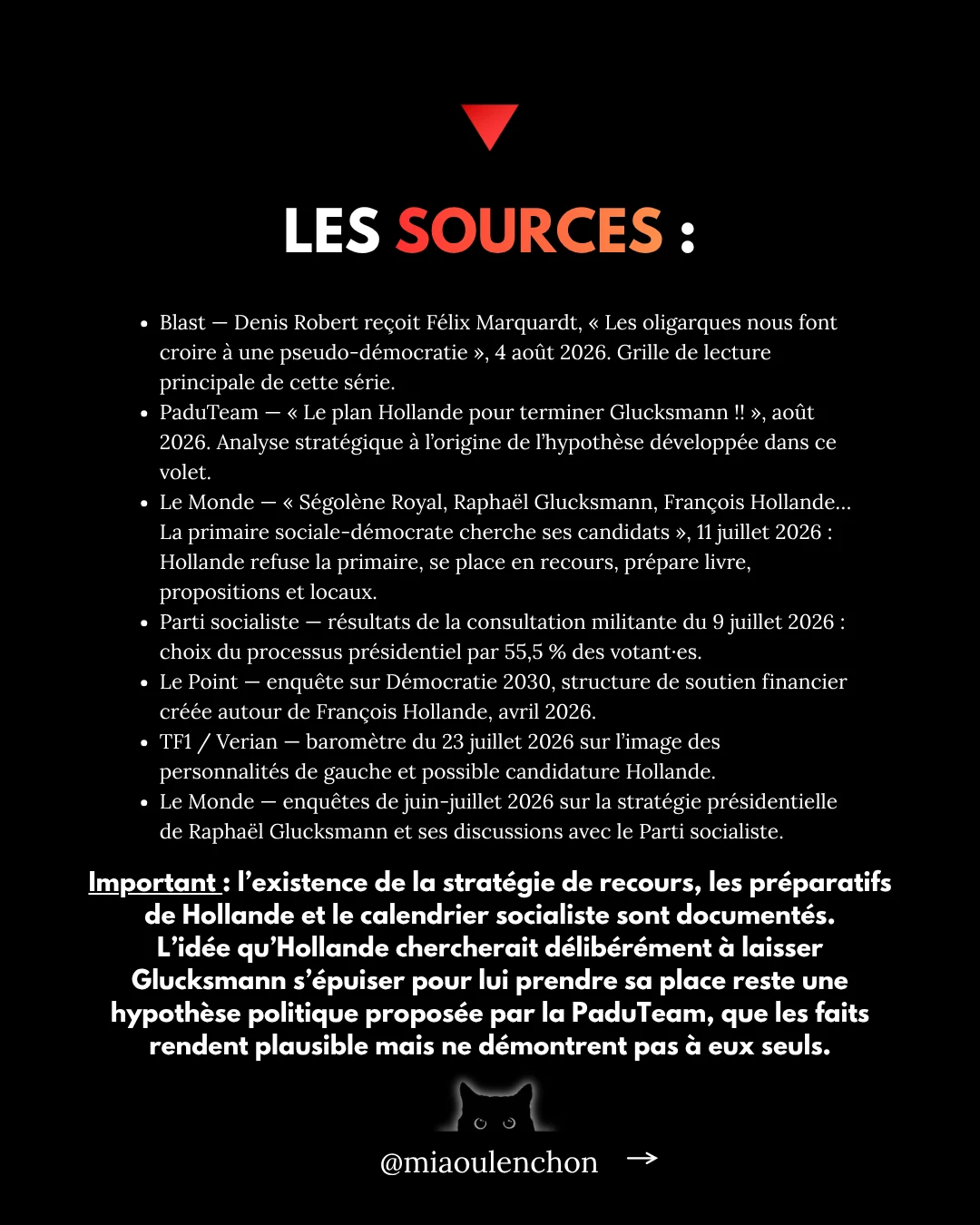 L’embuscade Hollande — Oligarchie 5/5 — diapositive 19