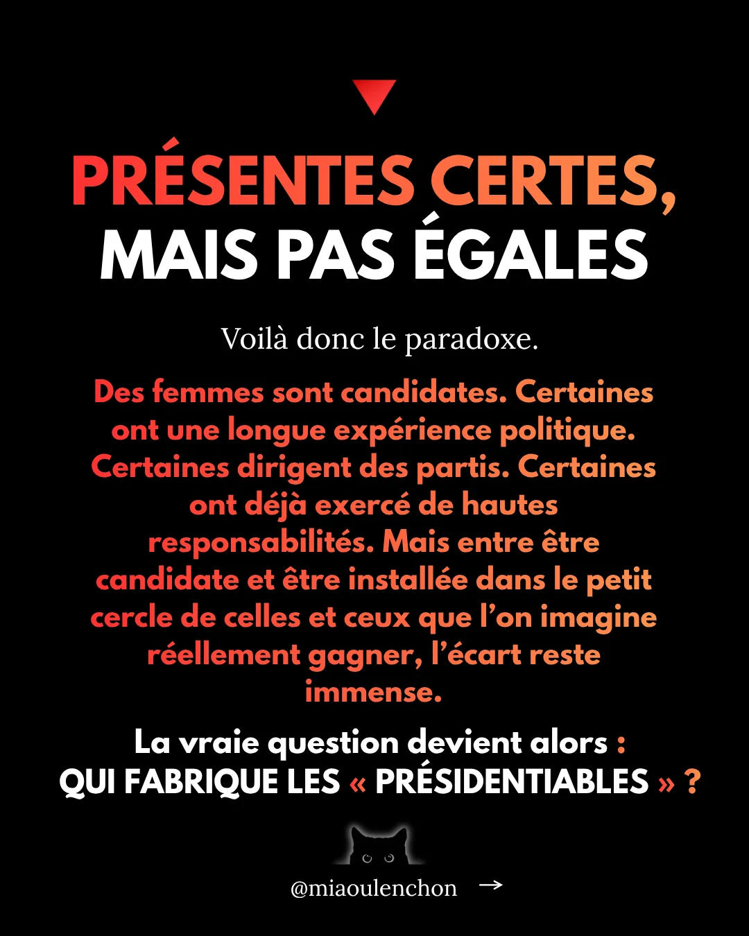 Où sont les femmes ? — diapositive 12