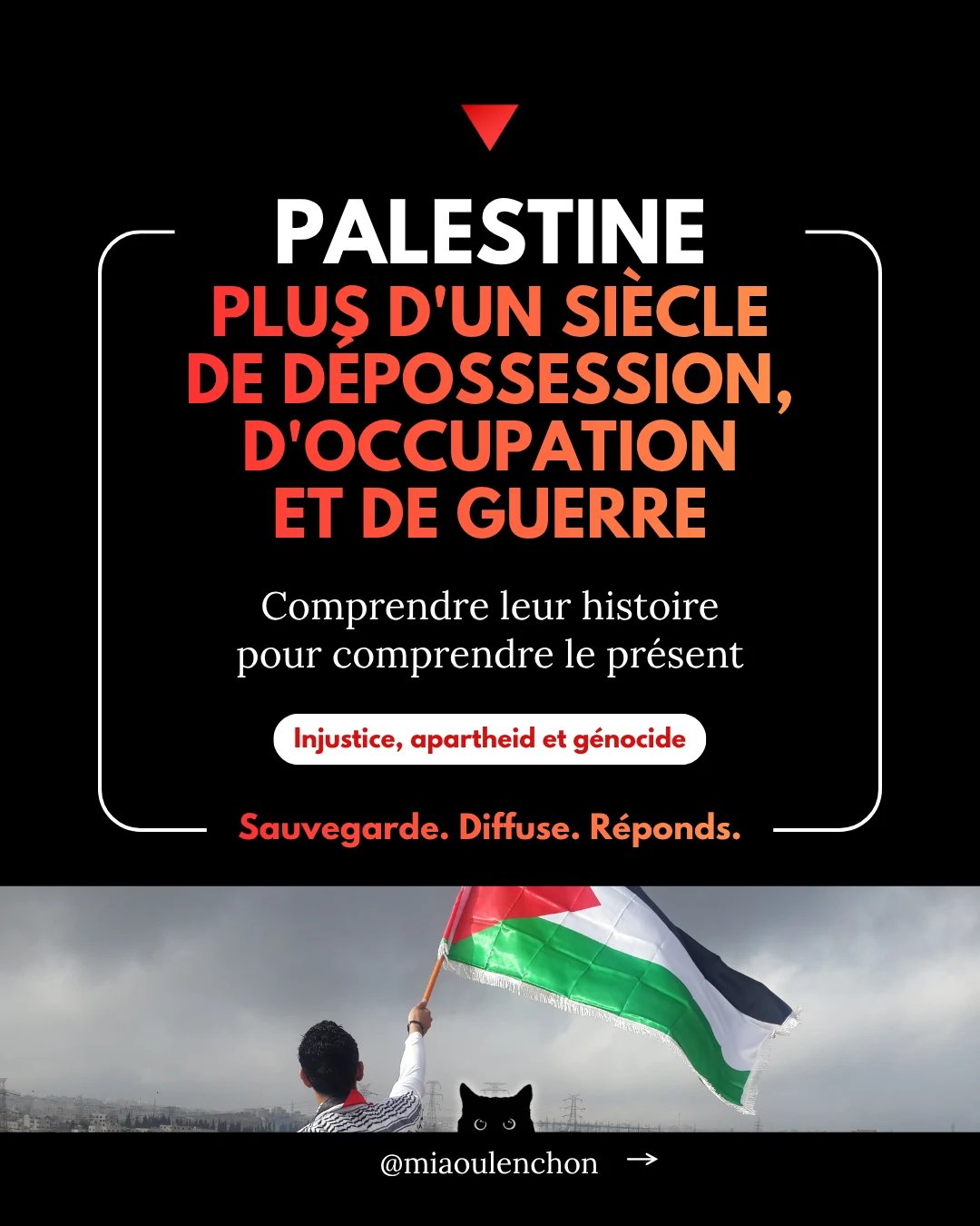 Palestine : plus d’un siècle de dépossession, d’occupation et de guerre — diapositive 1